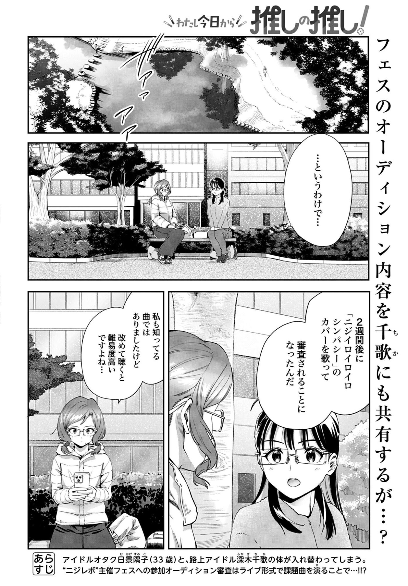 WATASHI KYOU KARA OSHI NO OSHI! Chapter 13 - Page 2