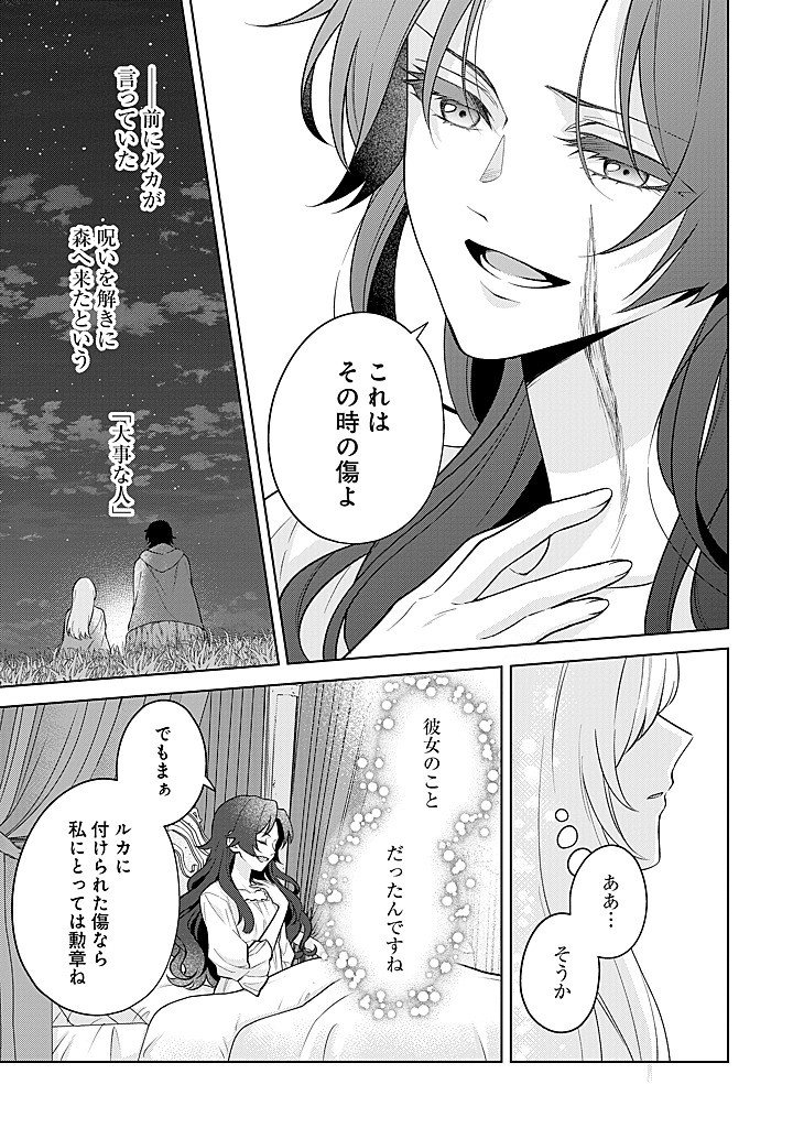 SEISHIN SEIJO: KONYAKU HAKISARETA TSUIHOU SEIJO DESU GA, OOKAMI OUJI NO NOROI WO TOITE DEKIAISARETEMASU - IMASARA KUNI NI MODORETTE IWARETE MO OSOI DESU! Chap 26 - Pic 9