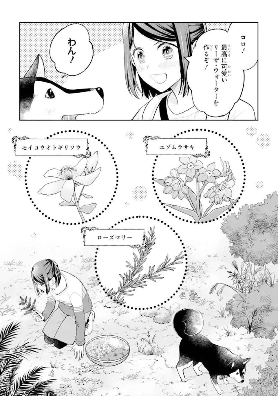 MUSHOKU NO WATASHI TO TENNEN HĀBU ŌJI NO MAJO RESHIPI Chapter 7.2 page 1 - nihonkuni.com