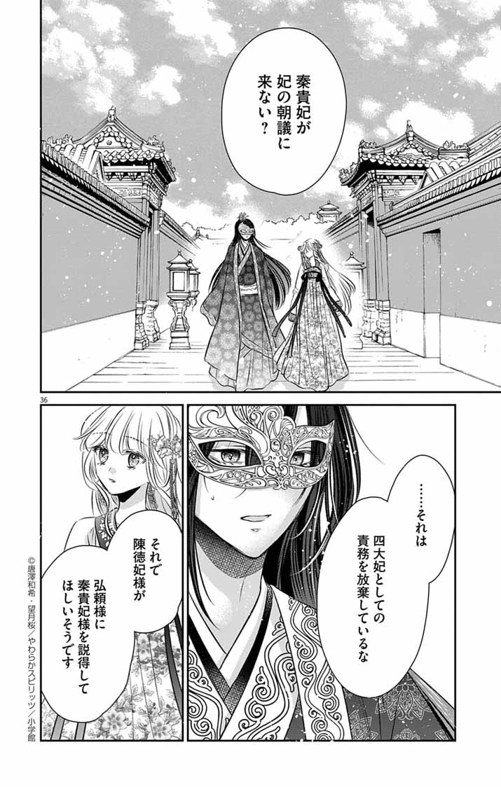KOUTEI DENKA NO YAKUTOU KISAKI: HATSUKOI NO HITO TO NO KAKEOCHI SAKI WA KOUKYUU DESHITA Chapter 7 - Page 34