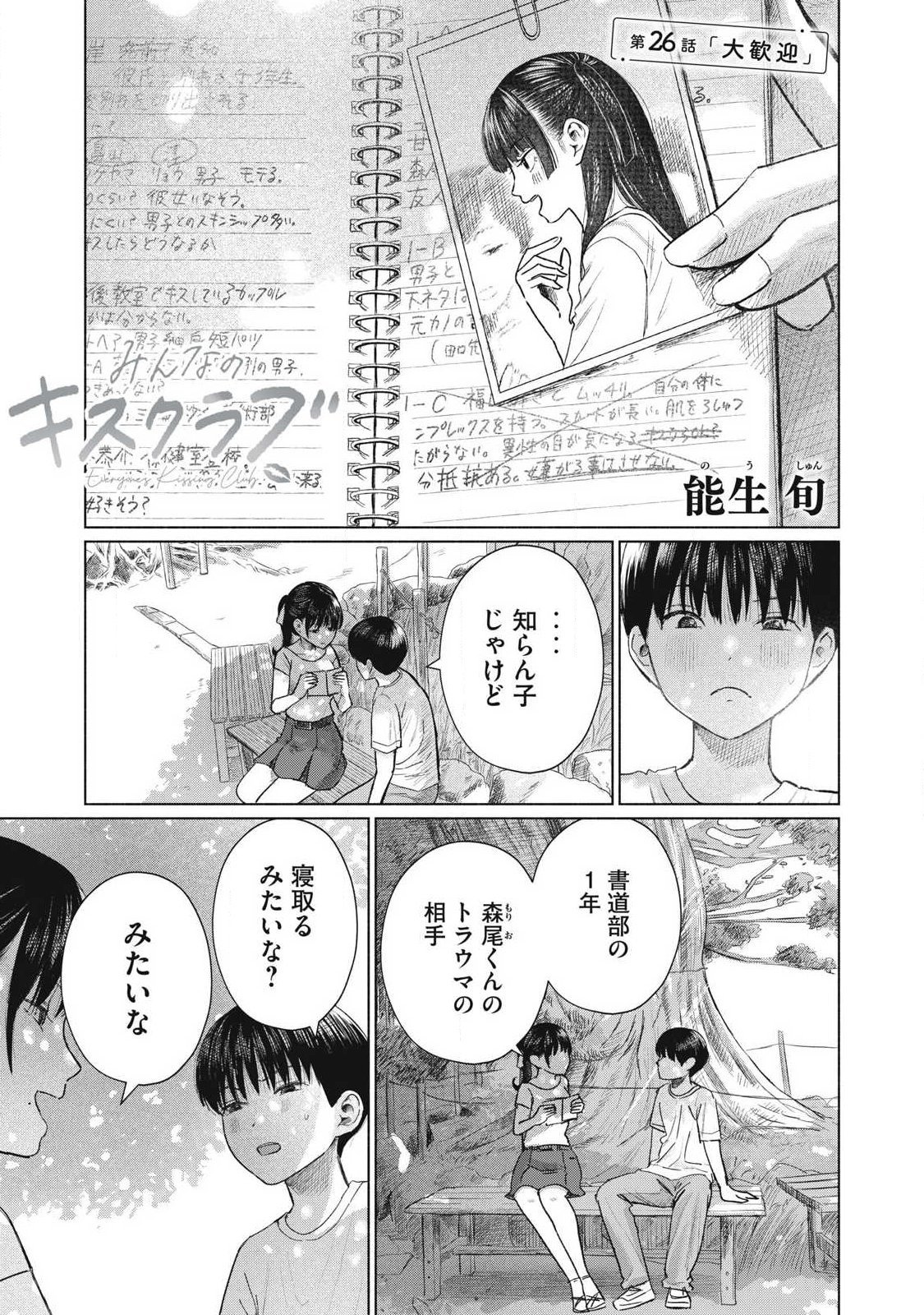 MINNA NO KISS CLUB Chapter 26 page 1 - nihonkuni.com