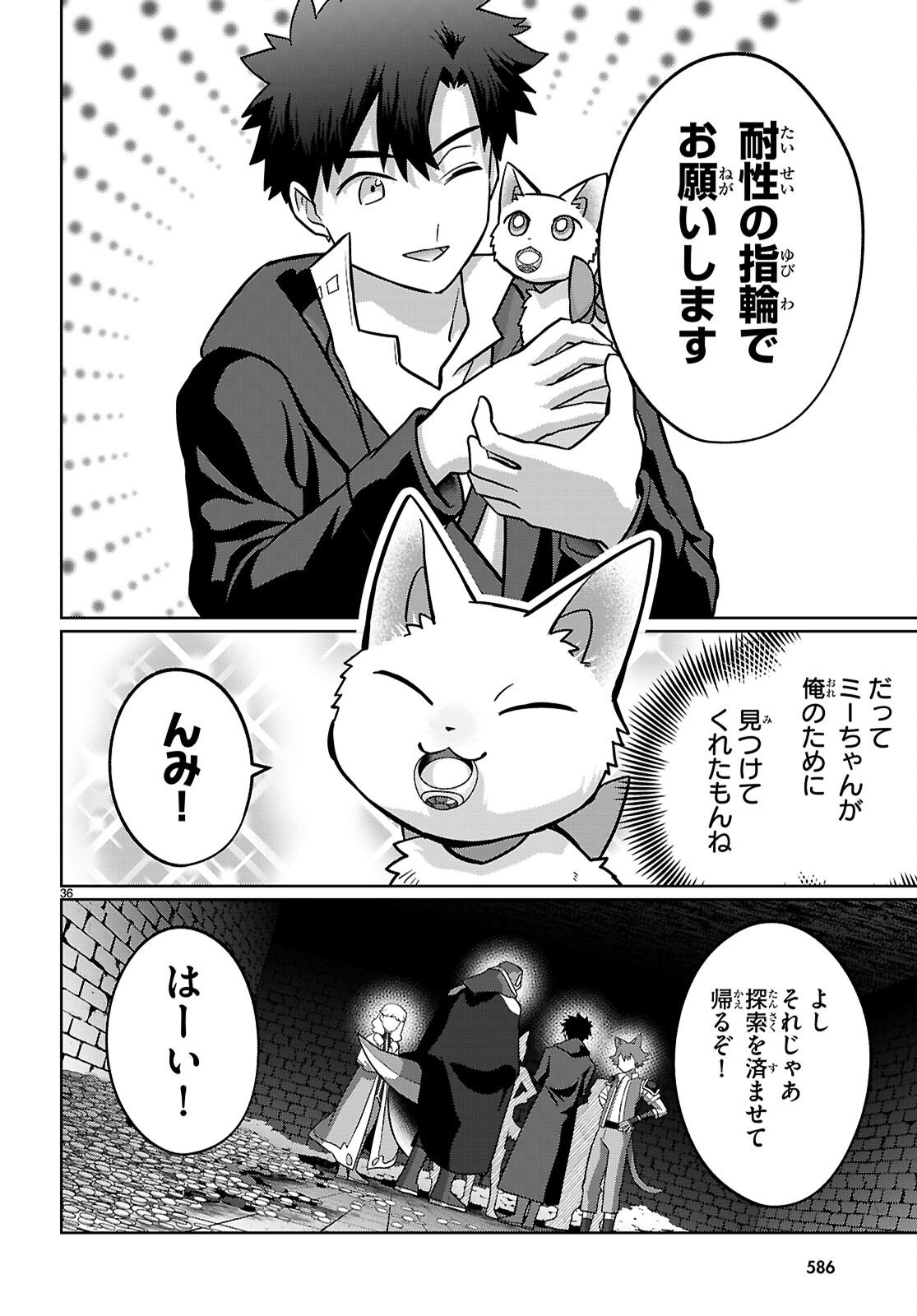 KAMINEKO MII-CHAN TO NEKO YOUHIN SHOUKANSHI NO ISEKAI FUNTOUKI ~ MEZASU WA, MOFUMOFU SLOW LIFE! ~ Chapter 9 page 36 - nihonkuni.com