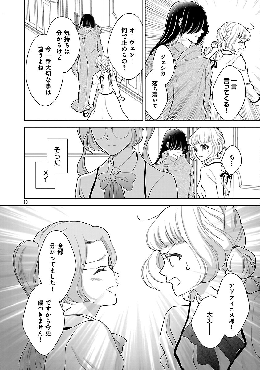 OTOME GAME NO HEROINE NI TENSEI SHITA NONI, SUUDE NI AKUYAKU REIJOU GA CHIYAHOYA SARETEITA ~RENAI WA AKIRAMETE MAHOU WO KIWAMEMASU!~ RAW Chapter 7 page 12 - nihonkuni.com