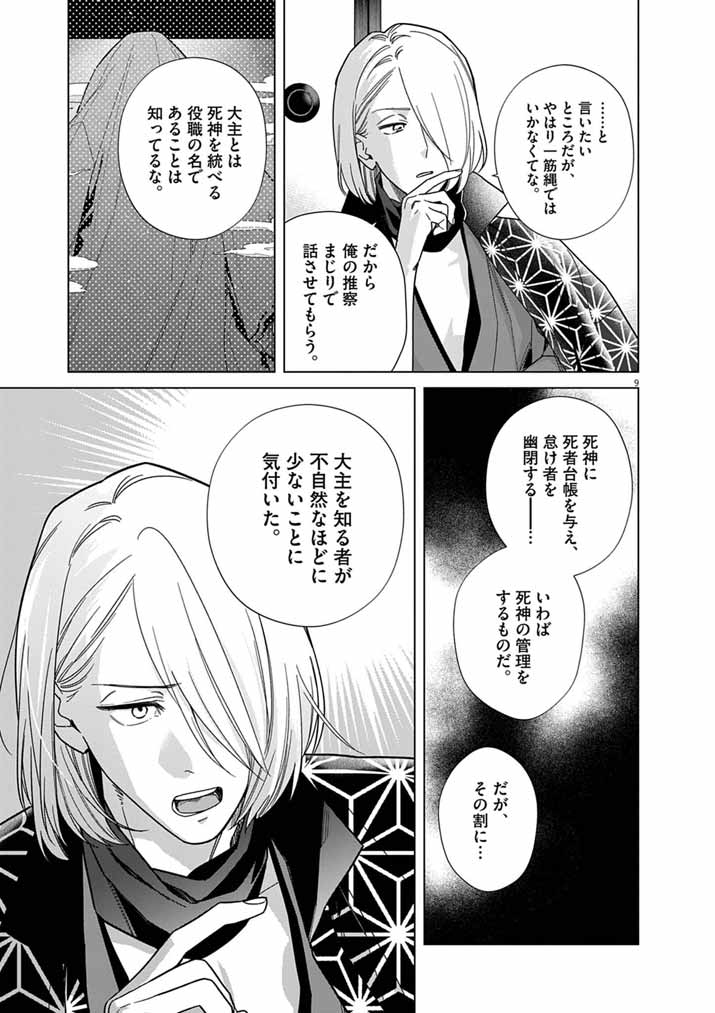SHINIGAMI NO HATSUKOI ~BOTSURAKU KAZOKU NO REIJOU WA AI WO SHIRANAI SHINIGAMI NI TOTSUGU~ Chapter 67 page 8 - nihonkuni.com