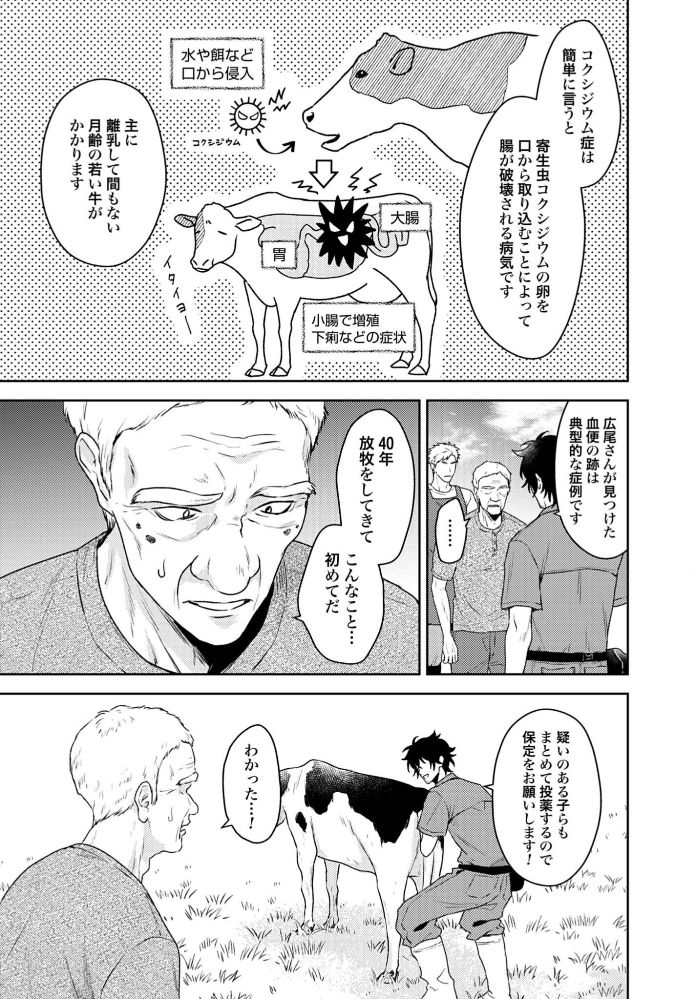 MAKIBA NO KARTE - SANGYOU DOUBUTSU RINSHOU JUUISHI - MITSUMI YUU Chapter 7 page 7 - nihonkuni.com