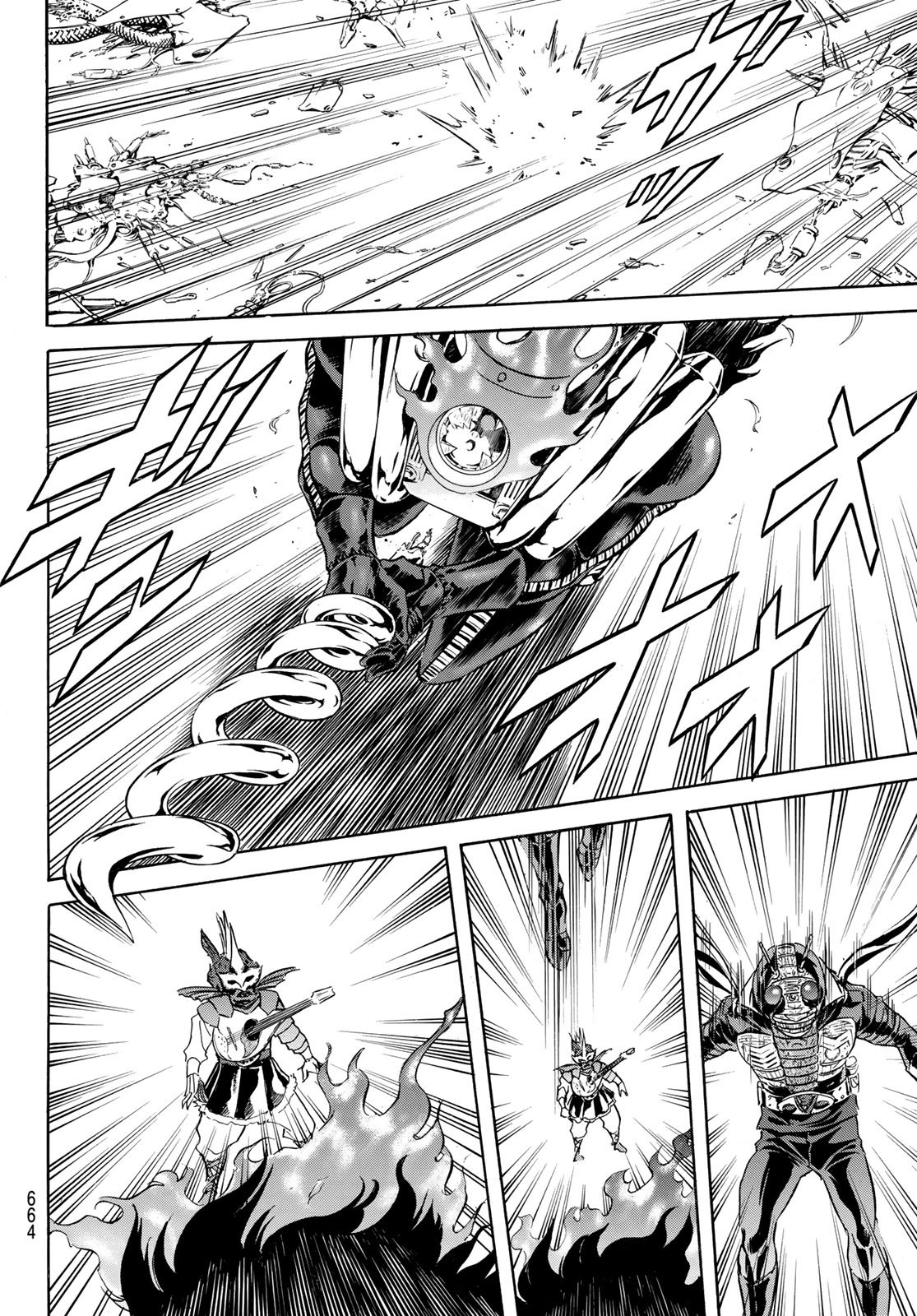 Read SHIN KAMEN RIDER SPIRITS - RAW Chapter 193 [High Quality / Full] - Page 34 - nicomanga.net