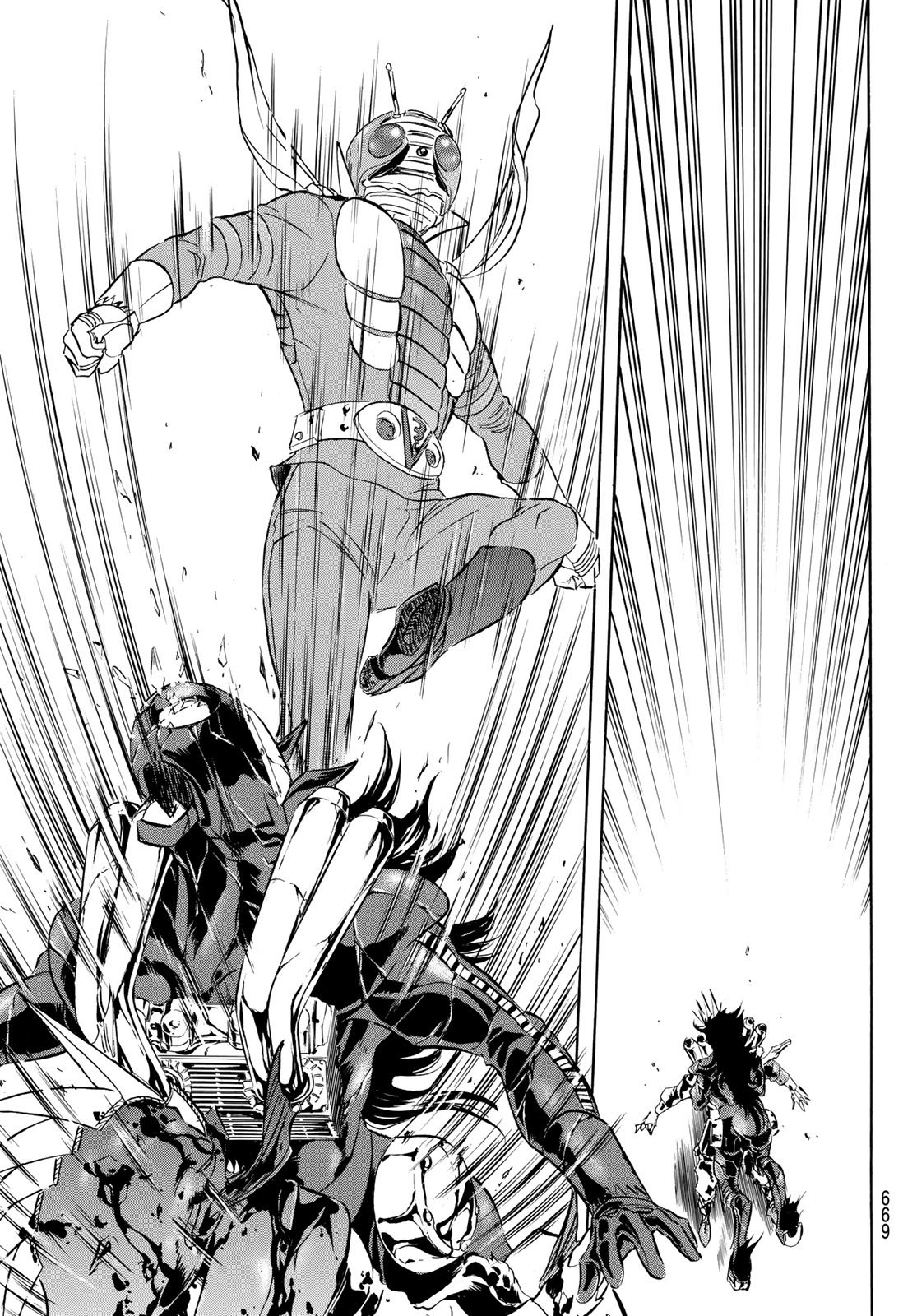 Read SHIN KAMEN RIDER SPIRITS - RAW Chapter 193 [High Quality / Full] - Page 39 - nicomanga.net