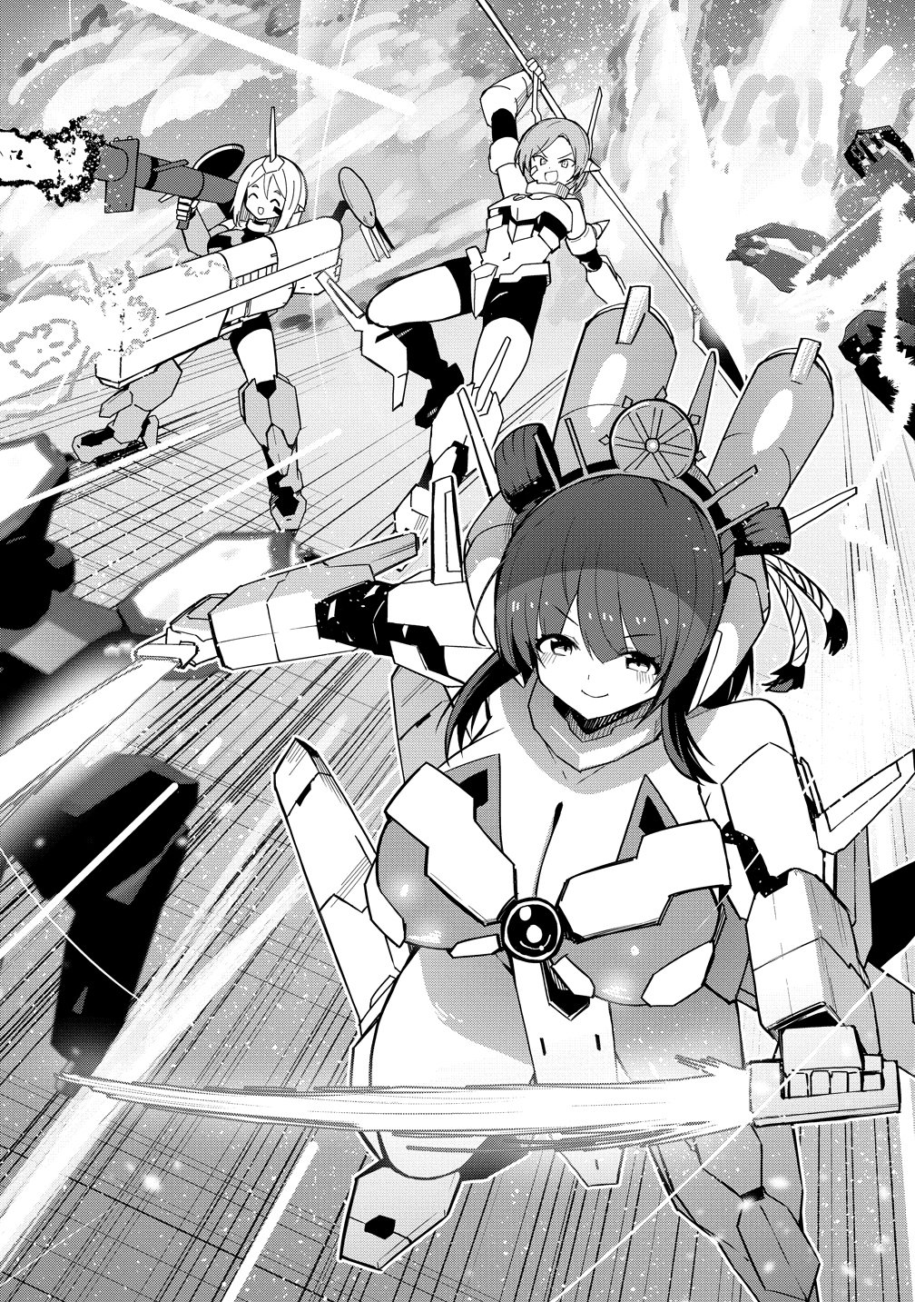 Read BUSOU TENSEI BISHOUJO TO GATTAI SHITA OSSAN DENSETSU NI NARU Chapter 3 [High Quality / Full] - Page 6 - nicomanga.net
