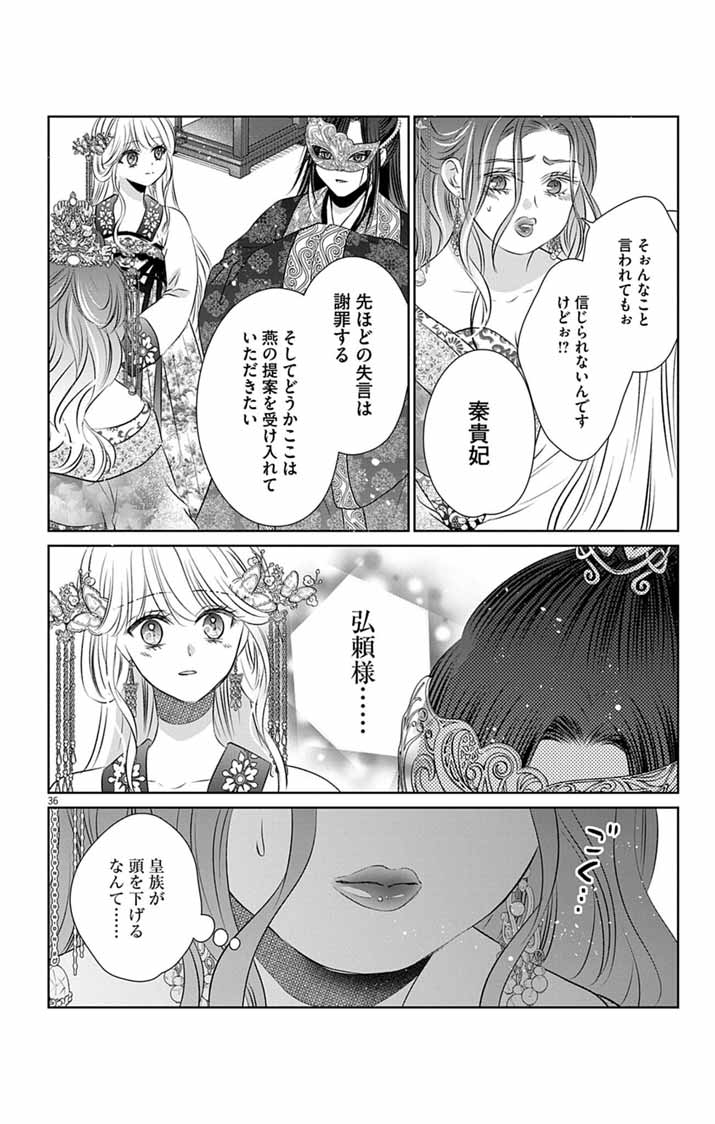 Read KOUTEI DENKA NO YAKUTOU KISAKI: HATSUKOI NO HITO TO NO KAKEOCHI SAKI WA KOUKYUU DESHITA Chapter 8 [High Quality / Full] - Page 36 - nicomanga.net