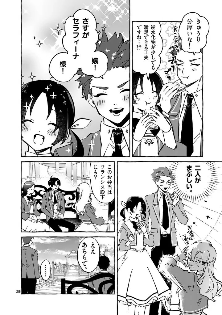 HAMETSU WO HIKAETA AKUYAKU REIJOU GA MURI SHITE HEROINE WO ENJITA KEKKA ~TAIDA NA YOSEI GA AKOGARE NA NONI, DAINI OUJI NO DEKI AI ROUTE NI KONWAKU CHUU~ RAW Chapter 10.3 - Page 7