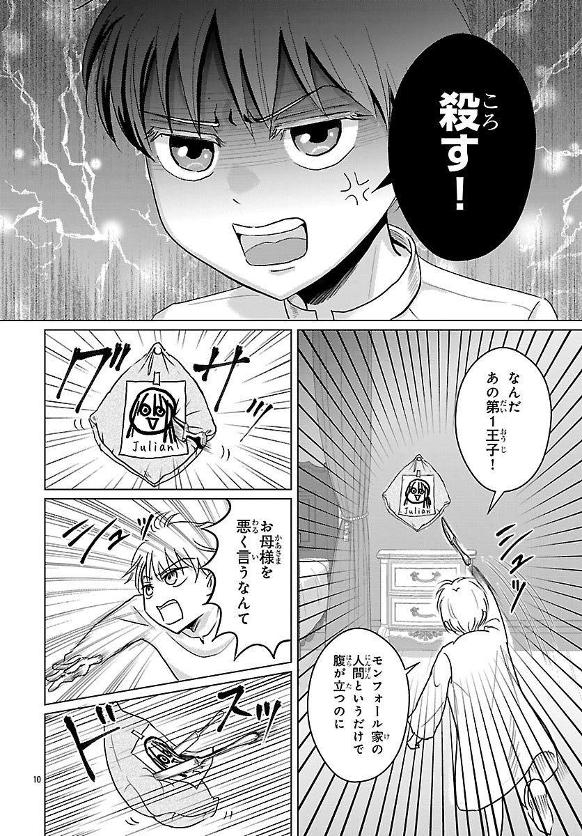 TENSEI SHITA MIKENEKO WA OUJI TO GYOKUZA NO YUME WO MIRU Chapter 7.1 - Page 10