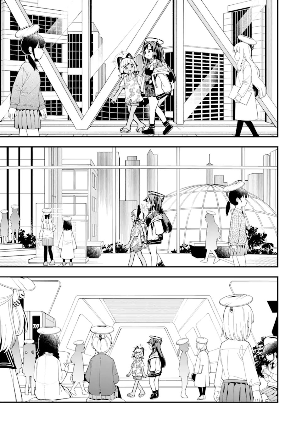 Read BLUE ARCHIVE GAME KAIHATSUBU DAIBOUKEN! Chapter 37 [High Quality / Full] - Page 37 - nicomanga.net