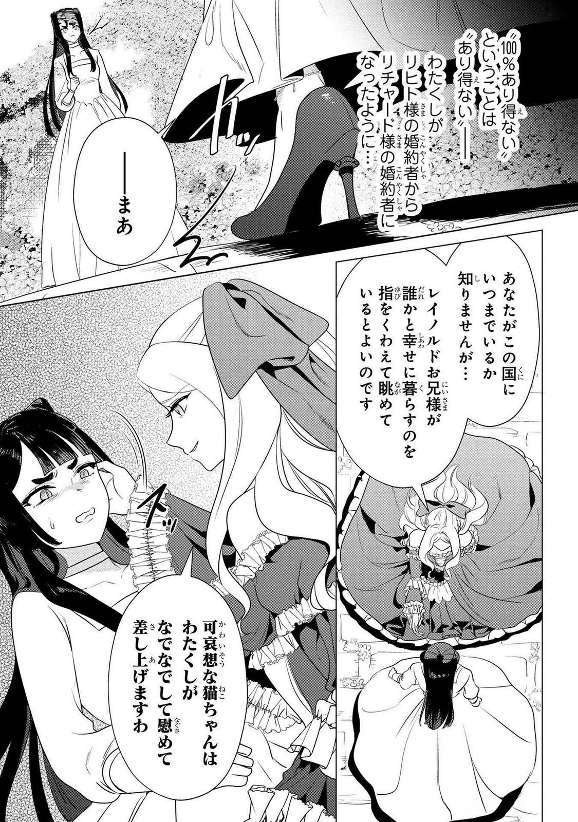 KONYAKUSHA GA UWAKI SHITE IRU YOU NANDESU KEDO WATASHI WA HAYARI NO AKUYAKU REIJOU TTE KOTO DEATTEMASU KA? Chapter 46 page 20 - nihonkuni.com