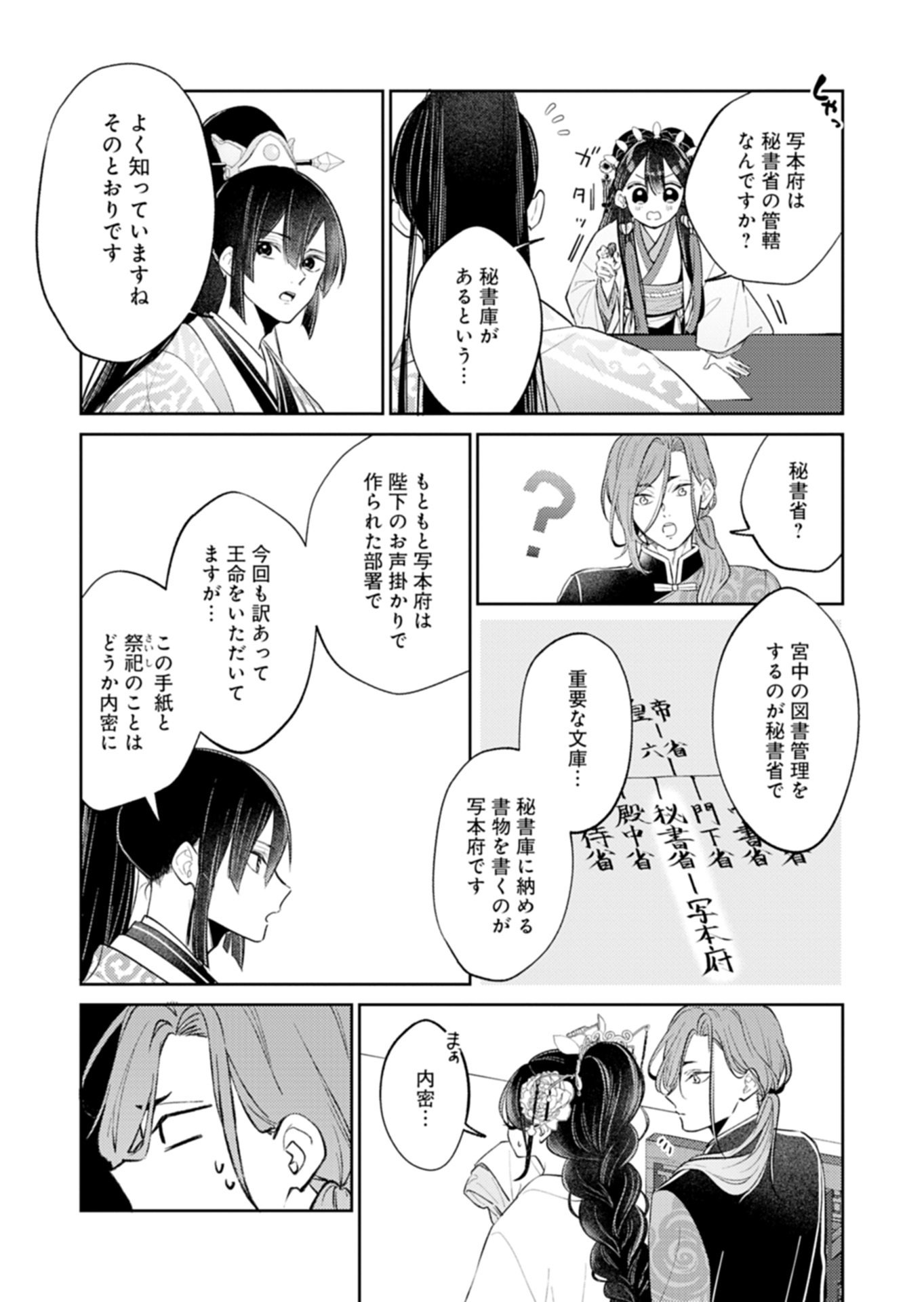 Read KOHAKUKOKU SUMIYADEN: KOUKYUU NO YOI NI GEKKA WA KAGAYAKU Chapter 3.2 [High Quality / Full] - Page 5 - nicomanga.net