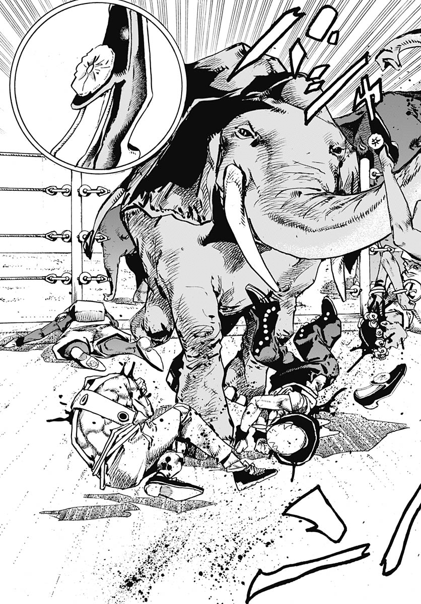 Read JOJO NO KIMYOU NA BOUKEN PART 9: THE JOJOLANDS Chapter 36 [High Quality / Full] - Page 17 - nicomanga.net