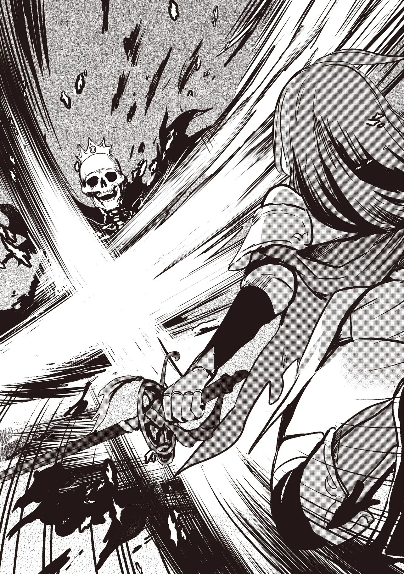 Read GOKU KEN NO SLASH: SHOKYUU SKILL KIWAMETARA, ITSUNOMANIKA MEIKYUU TOSHI SAIKYOU NI NATTETAN DAGA Chapter 7.3 [High Quality / Full] - Page 5 - nicomanga.net