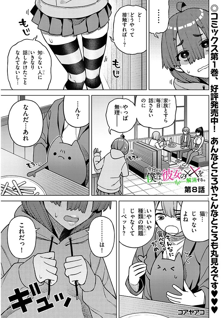 Read KYOU KARA BOKU WA, KANOJO NO ✕✕ WO KAISHOU SURU. - RAW Chapter 8.1 [High Quality / Full] - Page 1 - nicomanga.net
