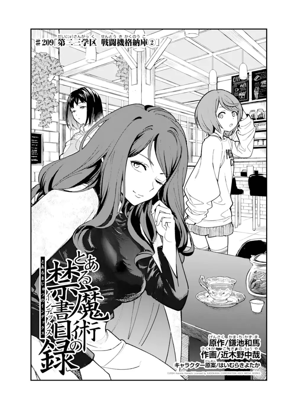 TOARU MAJUTSU NO KINSHO MOKUROKU - RAW Chapter 209.1 page 1 - nihonkuni.com