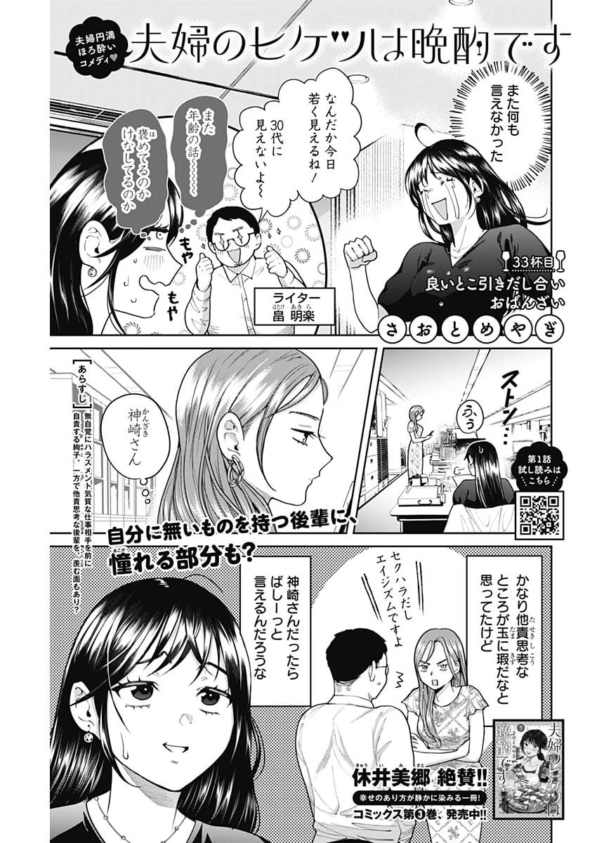 Read FUUFU NO HIKETSU WA BANSHAKU DESU Chapter 33 [High Quality / Full] - Page 1 - nicomanga.net