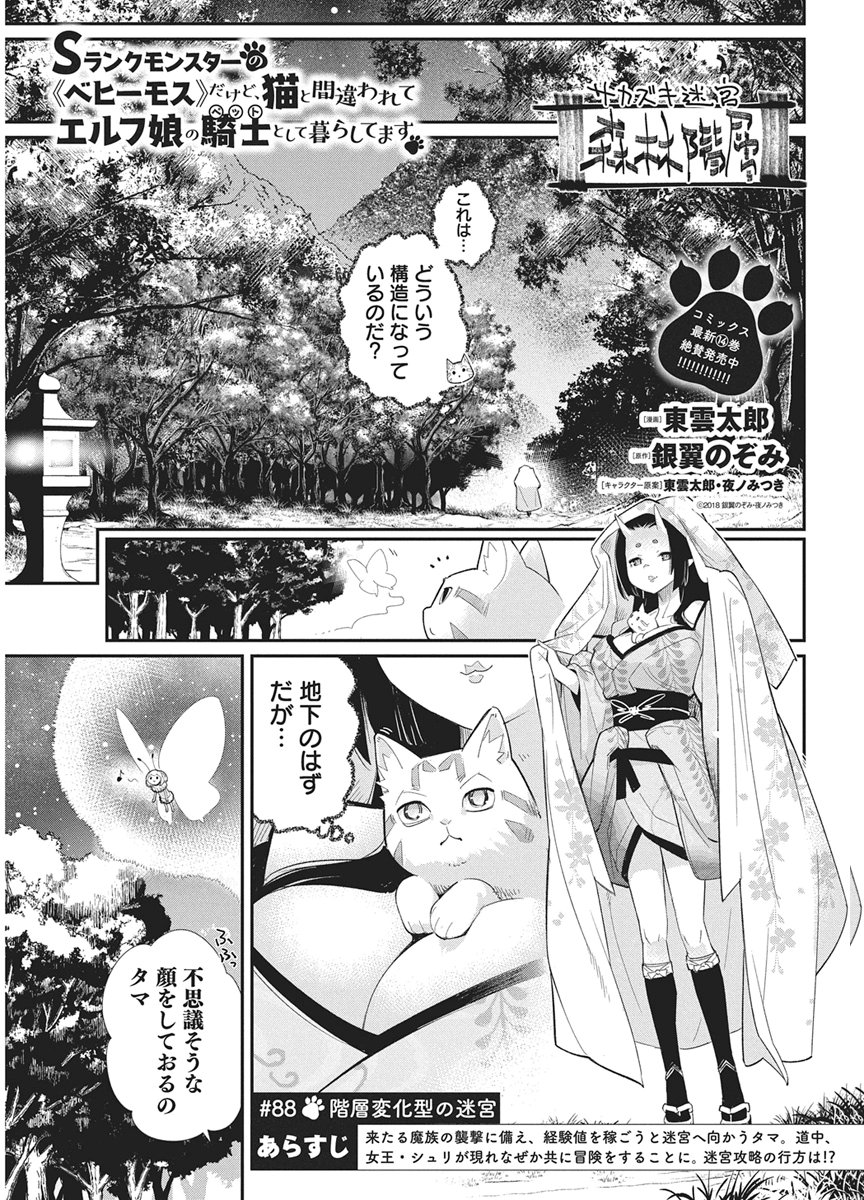 Read I AM BEHEMOTH OF THE S RANK MONSTER BUT I AM MISTAKEN AS A CAT AND I LIVE AS A PET OF ELF GIRL - RAW Chapter 88 [High Quality / Full] - Page 1 - nicomanga.net