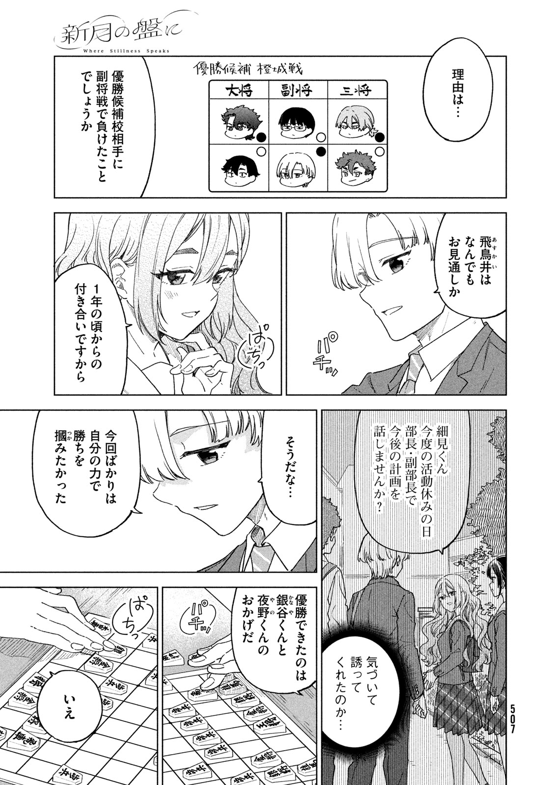 Read SHINGETSU NO BAN NI Chapter 11 [High Quality / Full] - Page 3 - nicomanga.net