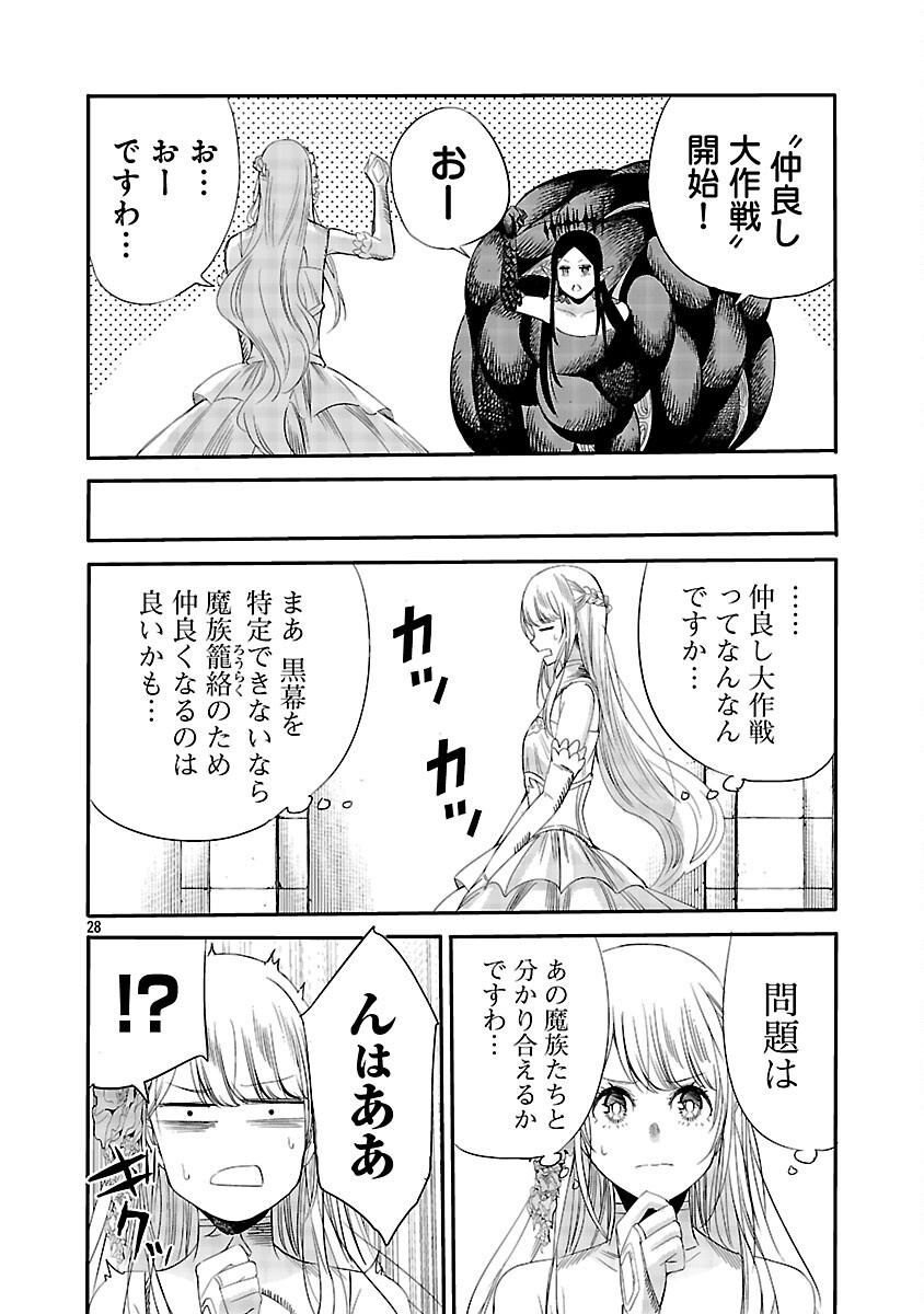 Read KOUSHAKU REIJOU NO ROURAKU MISSION ~MAOU TO NO SEIRYAKU KEKKON GA, JINRUI SAIGO NO KIRIFUDA DESU! … TTE, MAOU GA ONNA NO KO NO BAAI WA DOU SUREBA II NO DESU KA!? Chapter 6 [High Quality / Full] - Page 30 - nicomanga.net