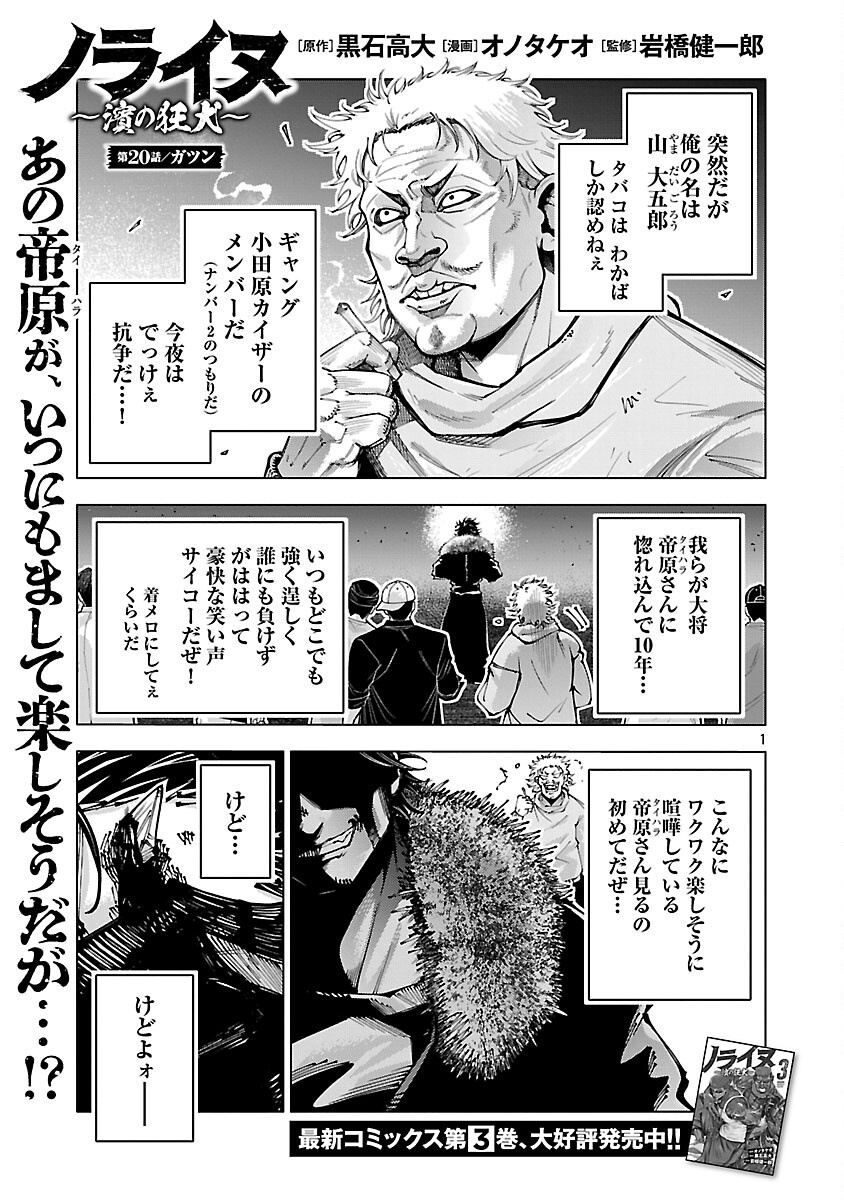 Read NORAINU - HAMA NO KYOUKEN Chapter 20.1 [High Quality / Full] - Page 3 - nicomanga.net