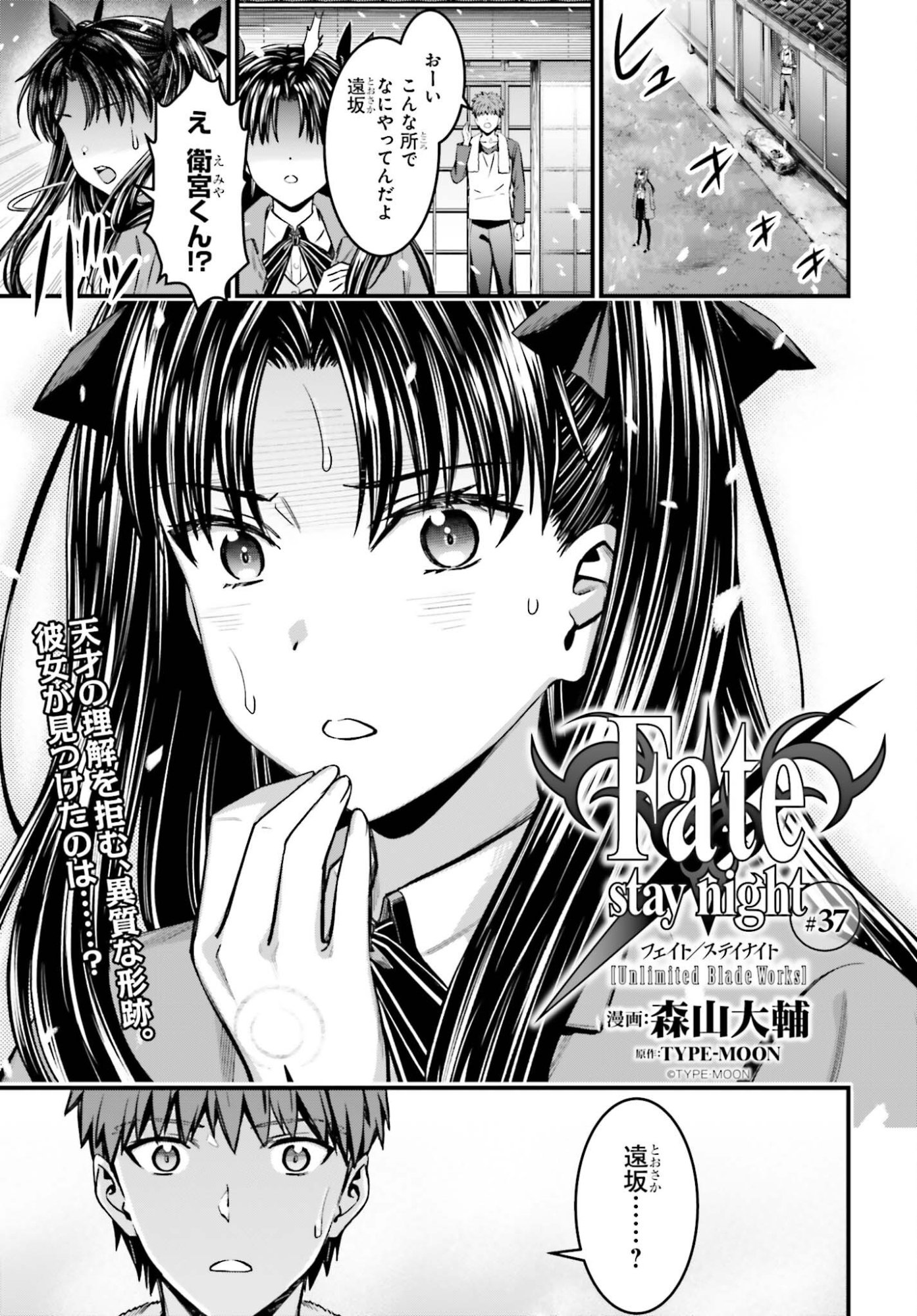 Read FATE/STAY NIGHT［UNLIMITED BLADE WORKS］ Chapter 37 [High Quality / Full] - Page 1 - nicomanga.net
