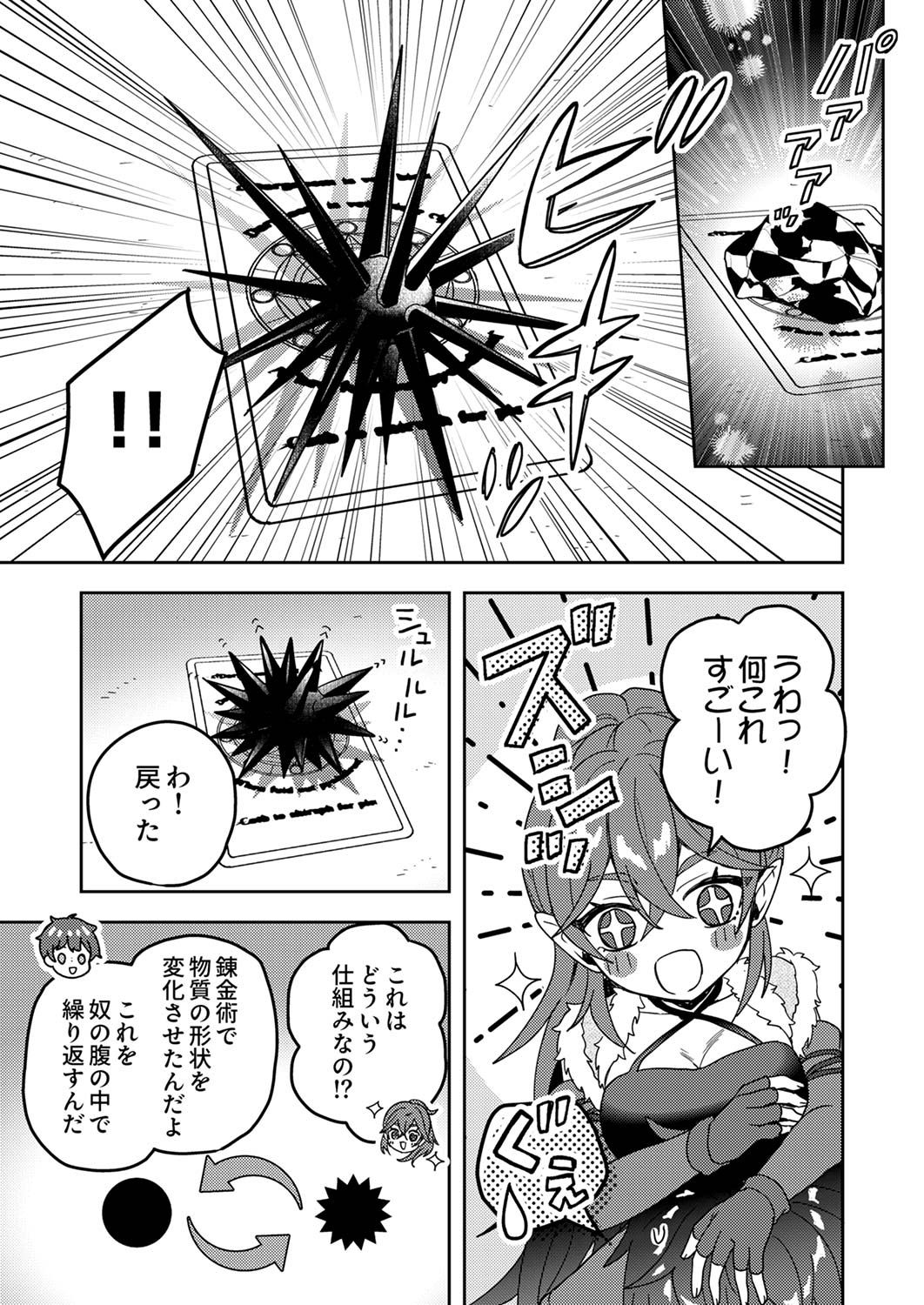 RENKINJUTSU NO HENKYOU SAISEI SLOW LIFE: S-KYUU PARTY DE KORITSU SHITA SHOUJO WO KABATTARA TSUIHOU SAREDA NO DE, ISSHO NI SHIAWASE NI KURASHIMASU Chap 13 - Pic 25