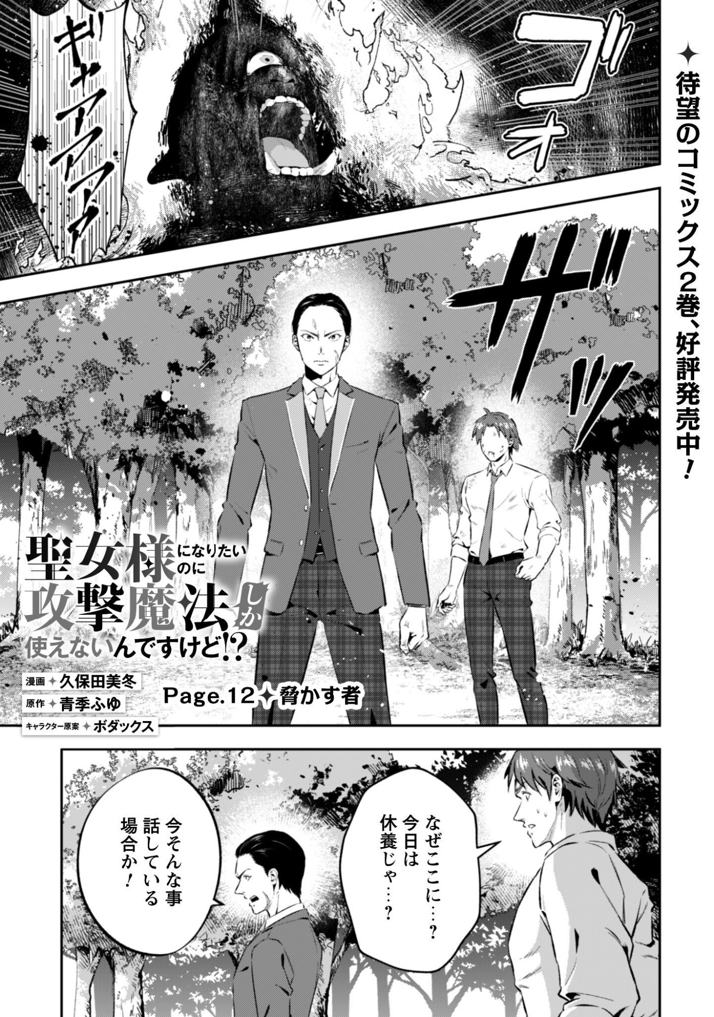 SEIJO SAMA NI NARITAI NO NI KOGEKI MAHO SHIKA TSUKAENAI NDESUKEDO!? Chapter 12 - Page 2
