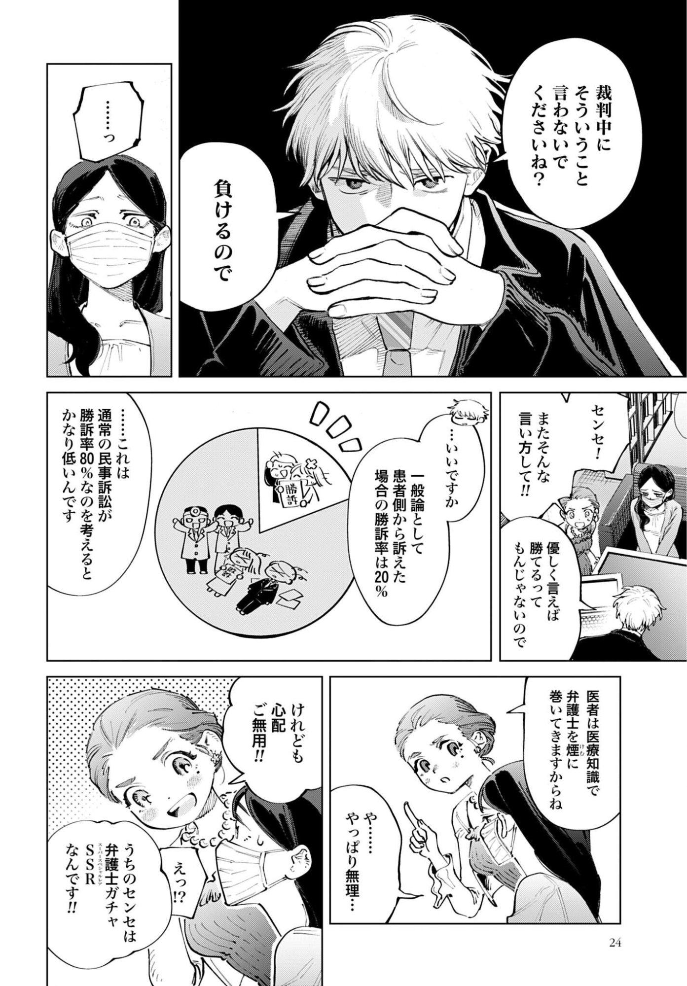 LEGAL DOCK IRYO BENGOSHI ARA TA NO SHOMEI & OTAKU NI YASASHI GAL HAINAI Chap 1 - Pic 22