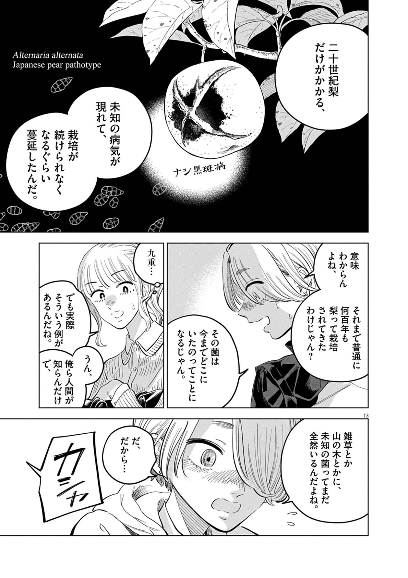 SHOKUBUTSU BYOURIGAKU WA ASHITA NO KIMI O NEGAU Chapter 41 page 13 - nihonkuni.com