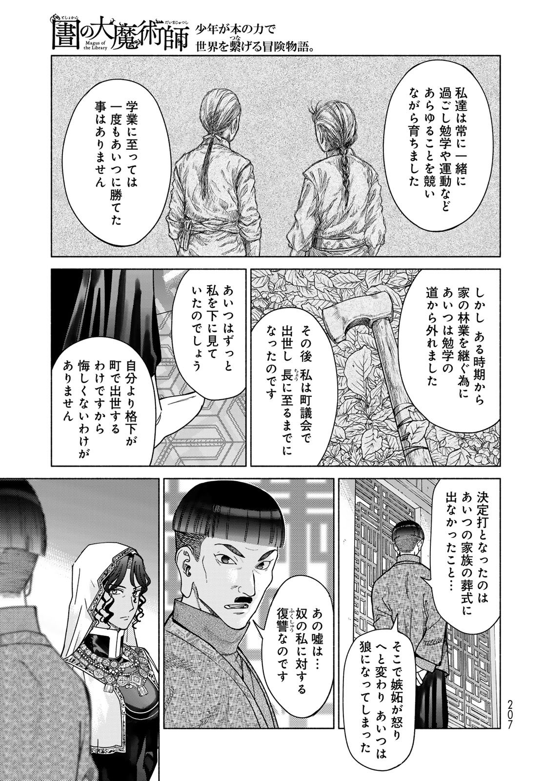 Read TOSHOKAN NO DAIMAJUTSUSHI Chapter 56.3 [High Quality / Full] - Page 13 - dark.nicomanga.com