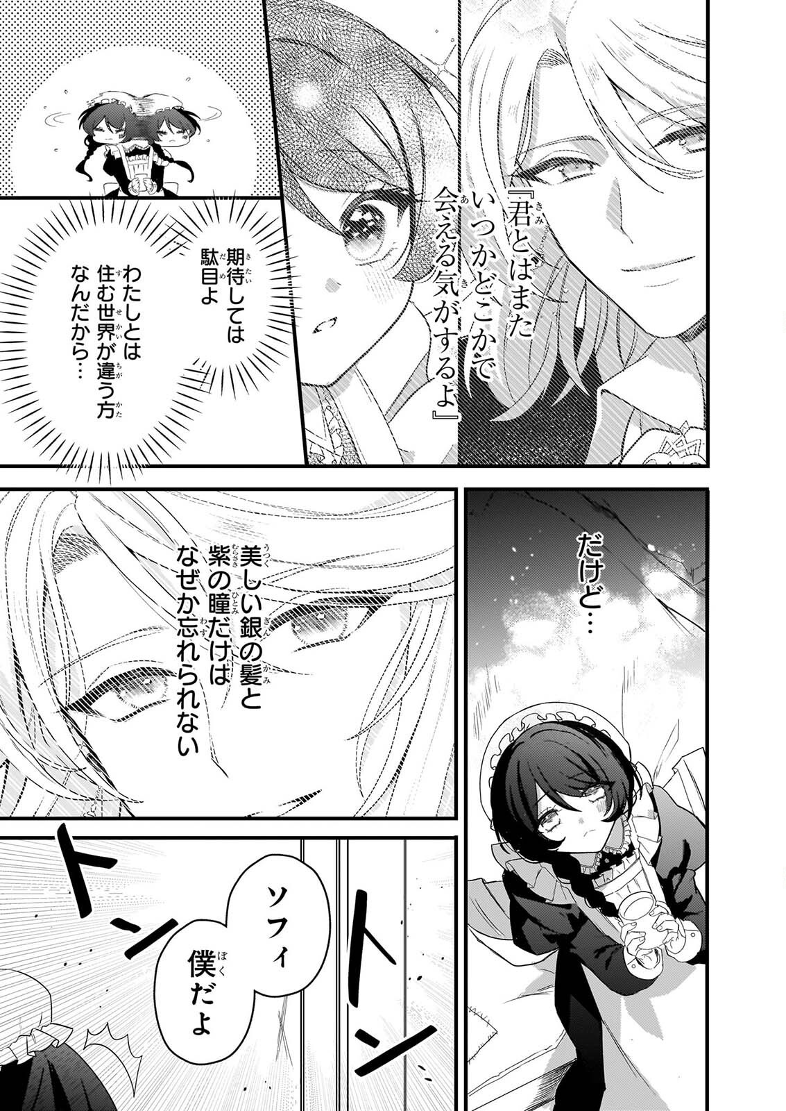 WATASHI NO MAHOTSUKAI SHITAGERARETA SHOJO HA UTSUKUSHIKI O OTOTO DENKA NI MISOMERARERU Chapter 2 - Page 21