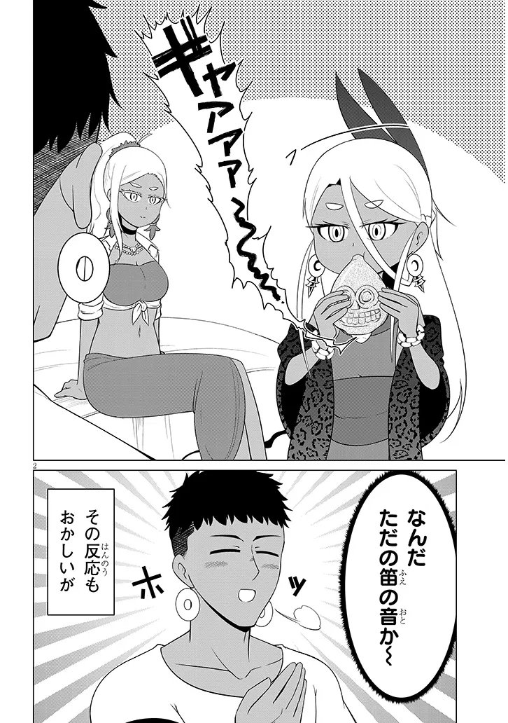 Read DOWNER MEGAMI WA OSHI GA TSUYOI Chapter 8 [High Quality / Full] - Page 2 - nicomanga.net