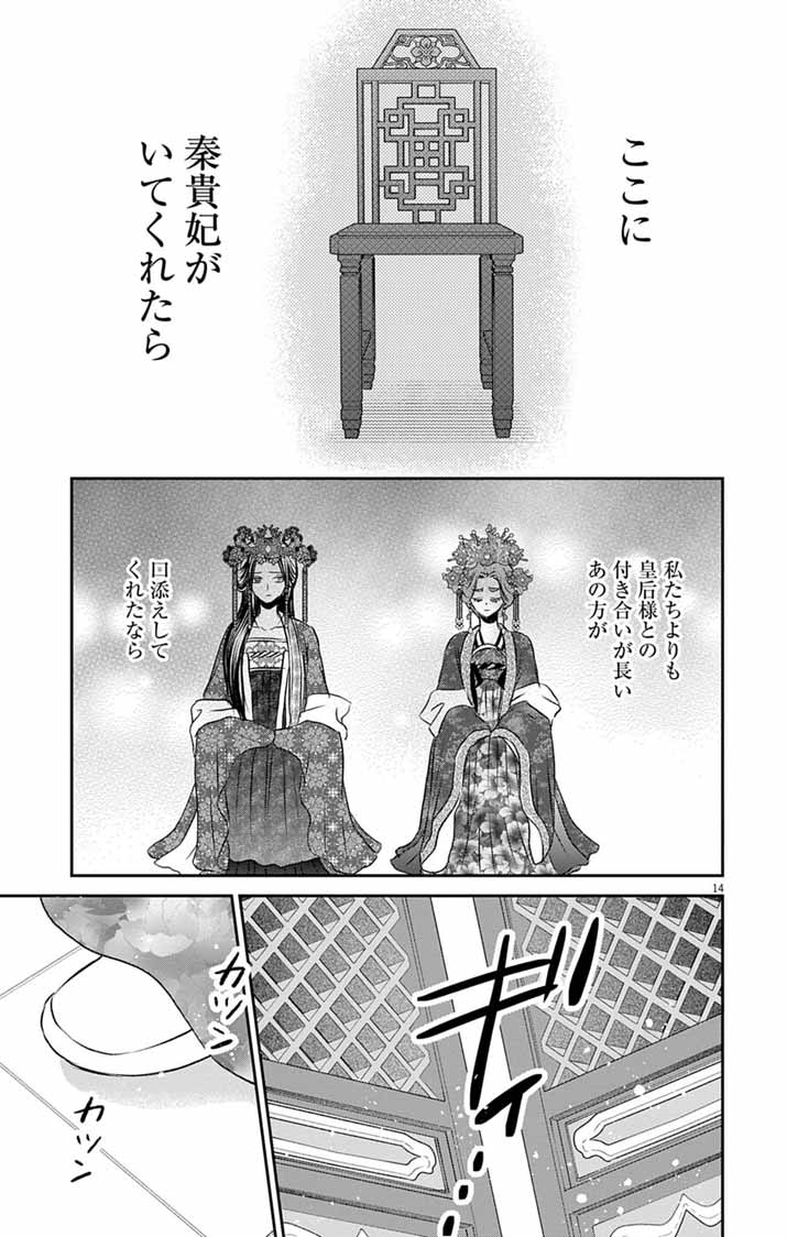 KOUTEI DENKA NO YAKUTOU KISAKI: HATSUKOI NO HITO TO NO KAKEOCHI SAKI WA KOUKYUU DESHITA Chapter 10 - Page 14