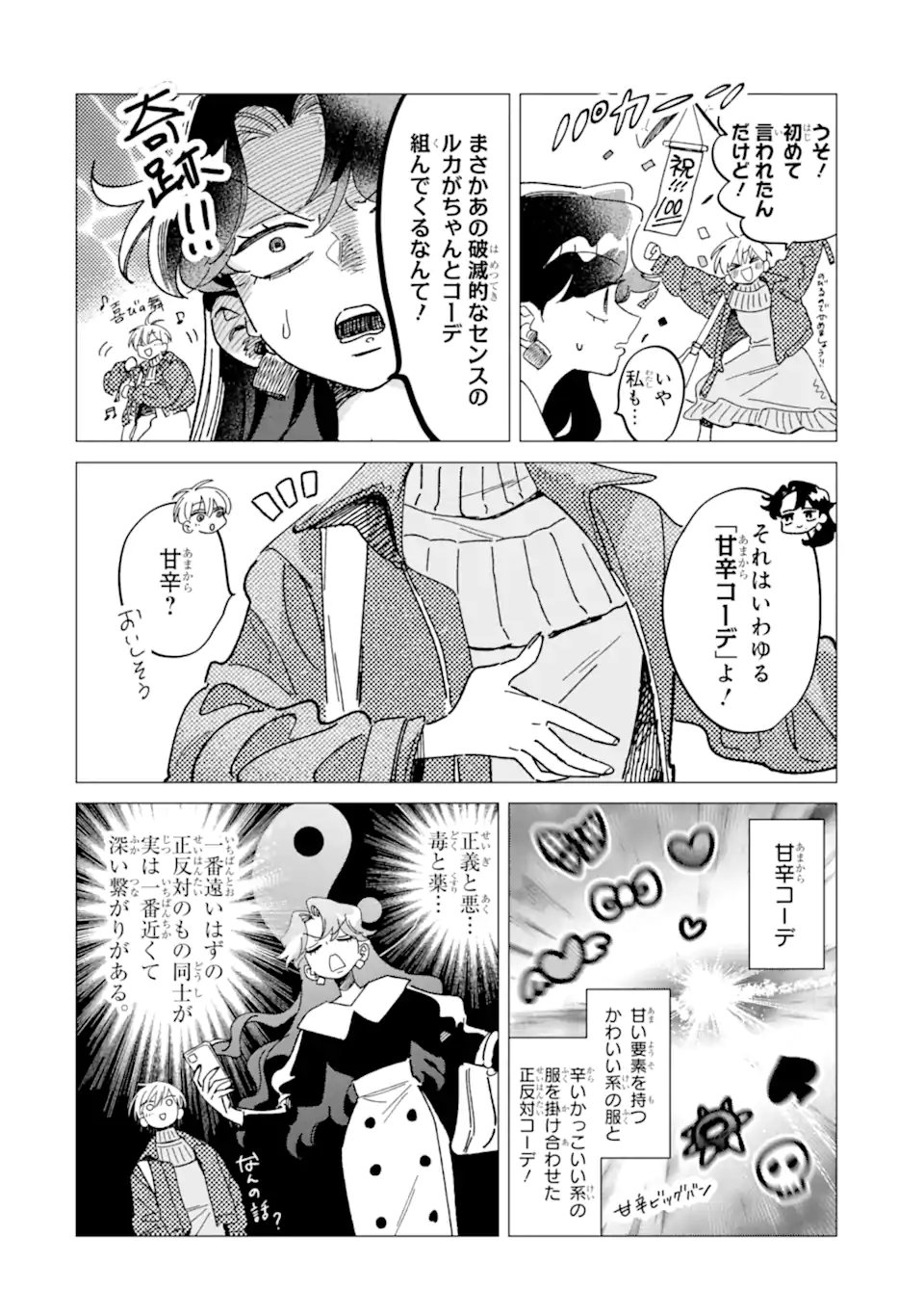"KAWAII" WA, TOKIDOKI KURUSHII Chapter 8.1 - Page 2