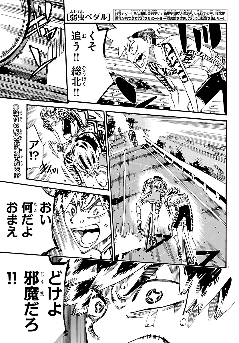 Read YOWAMUSHI PEDAL - RAW Chapter 869 [High Quality / Full] - Page 1 - dark.nicomanga.com