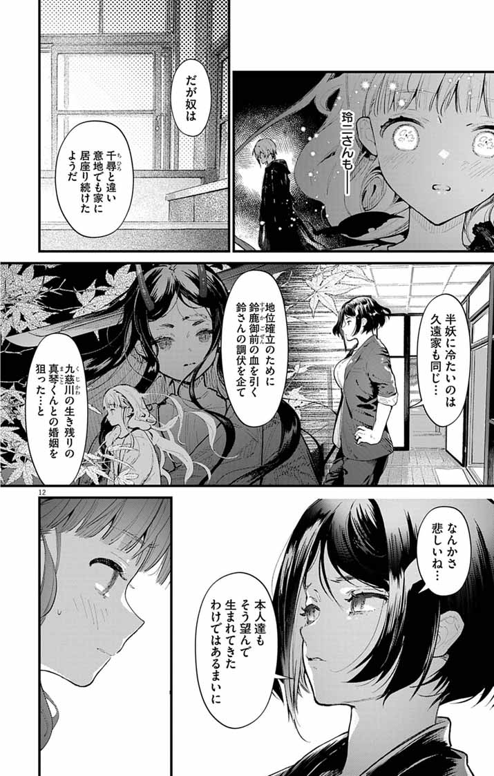 AYAKASHI YASHIKI NO MAYAKASHI FUUFU: KEIYAKU FUUFU WA KAMAKURA DE YOUKAI NO TSUDOU IE WO MAMORU Chap 26 - Pic 12