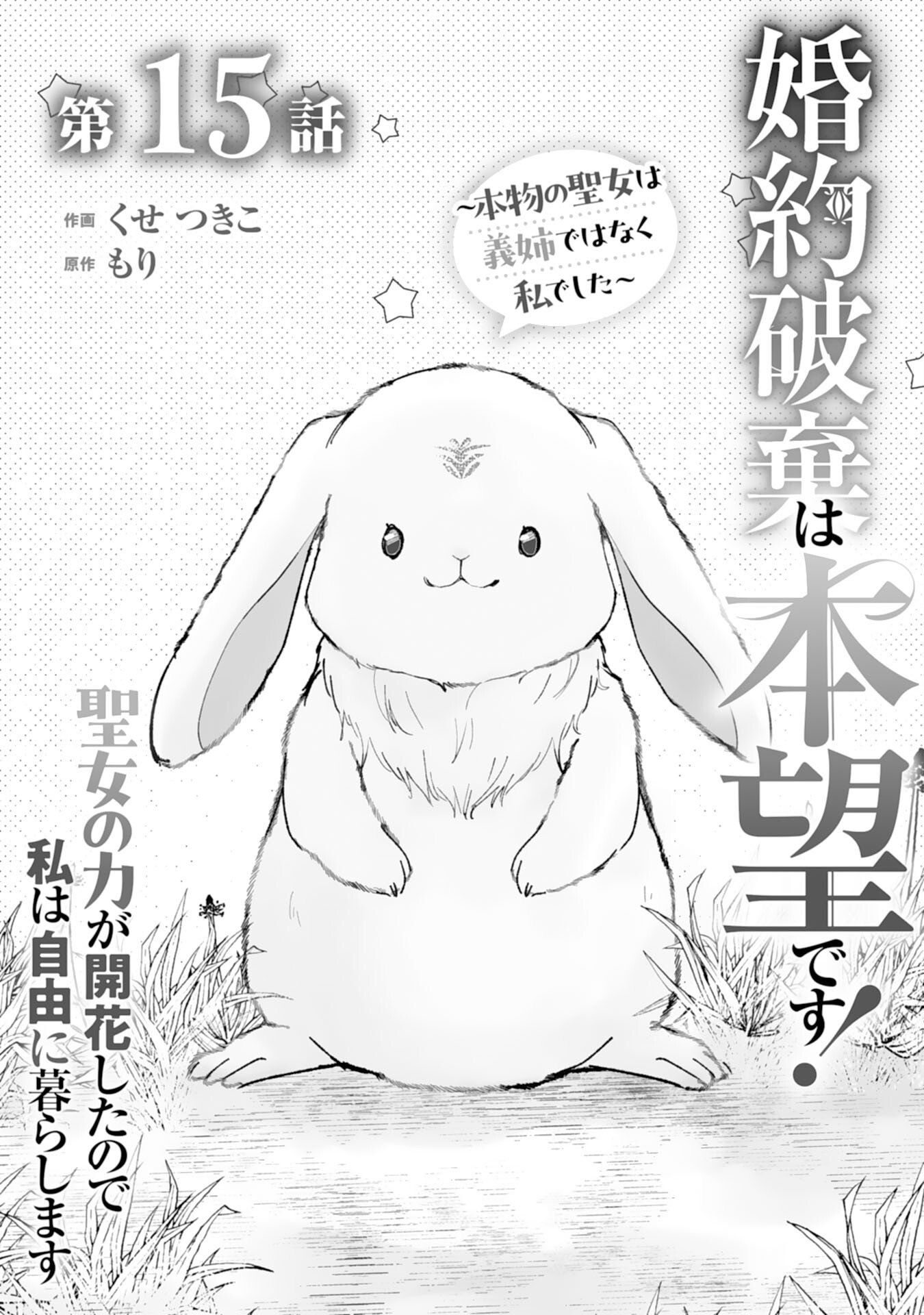 KONYAKU HAKI WA HONMOU DESU! SEIJO NO CHIKARA GA KAIKA SHITA NO DE WATASHI WA JIYUU NI KURASHIMASU - HONMONO NO SEIJOU WA GISHI DE WA NAKU WATASHI DESHITA Chap 15 - Pic 1