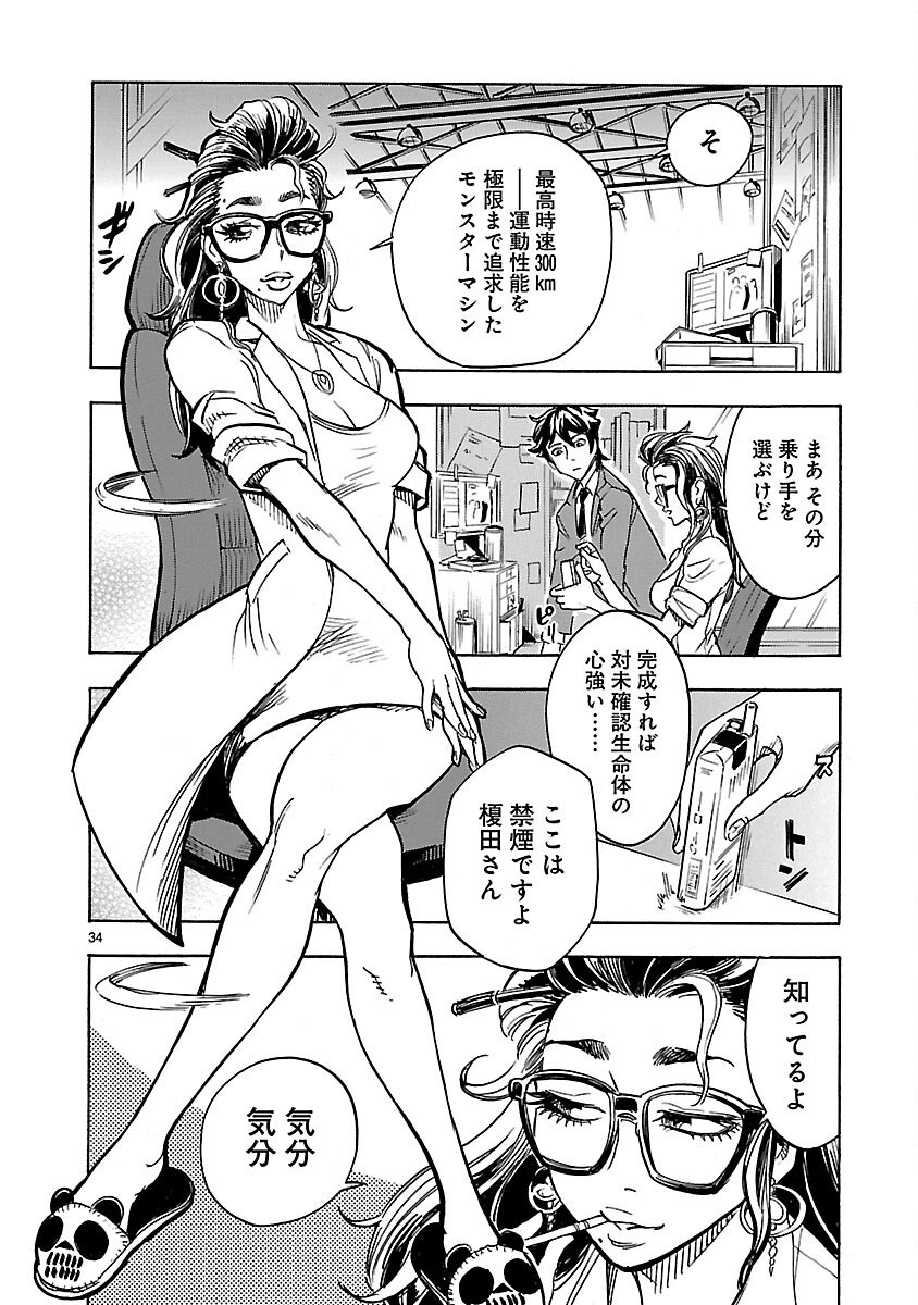 Read KAMEN RIDER KUUGA Chapter 9 [High Quality / Full] - Page 34 - nicomanga.com