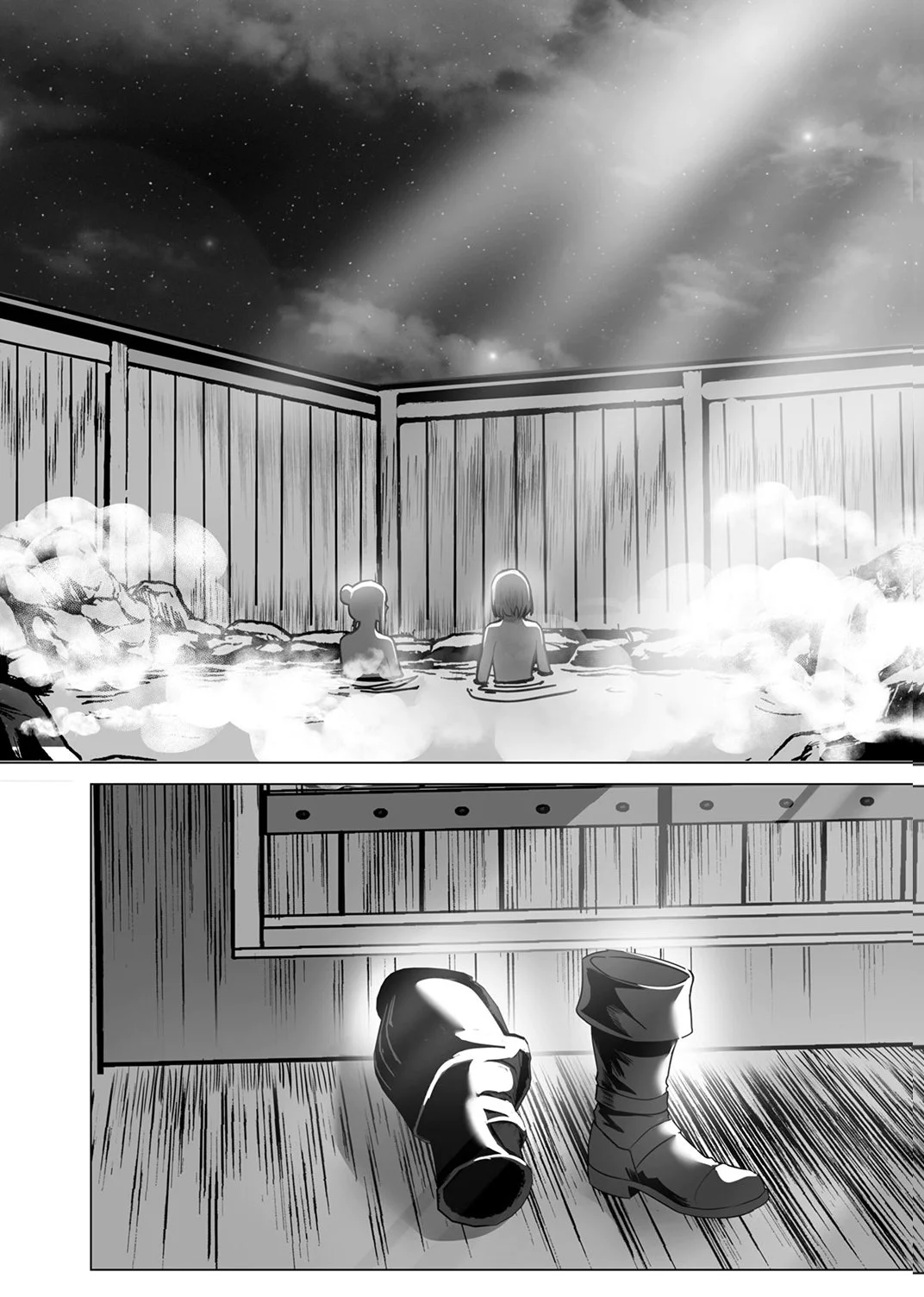 TSUIHOUSARETA OSSAN, HIMATSUBUSHI NI KAMIGAMI WO KOERU: KAMI NO KAGO WO NAKAMA NO SHOUJO-TACHI NI YUZUTTE ITARA SAIKYOU PARTY GA BAKUTAN SHITA KEN Chap 7 - Pic 23