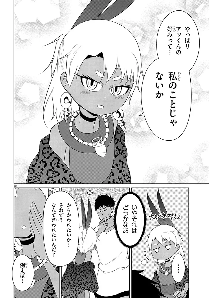 DOWNER MEGAMI WA OSHI GA TSUYOI Chapter 11 - Page 10