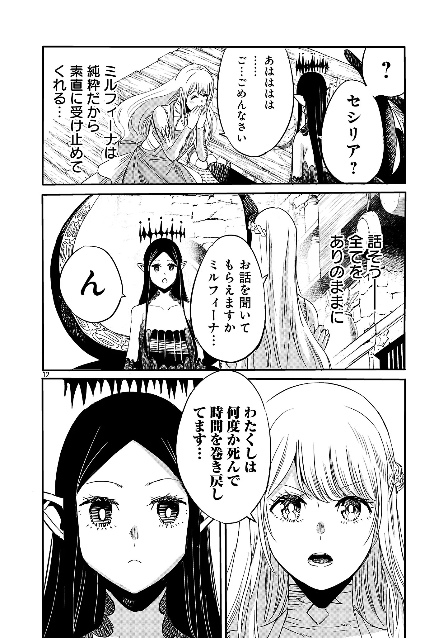 KOUSHAKU REIJOU NO ROURAKU MISSION ~MAOU TO NO SEIRYAKU KEKKON GA, JINRUI SAIGO NO KIRIFUDA DESU! … TTE, MAOU GA ONNA NO KO NO BAAI WA DOU SUREBA II NO DESU KA!? Chapter 9.2 page 3 - nihonkuni.com