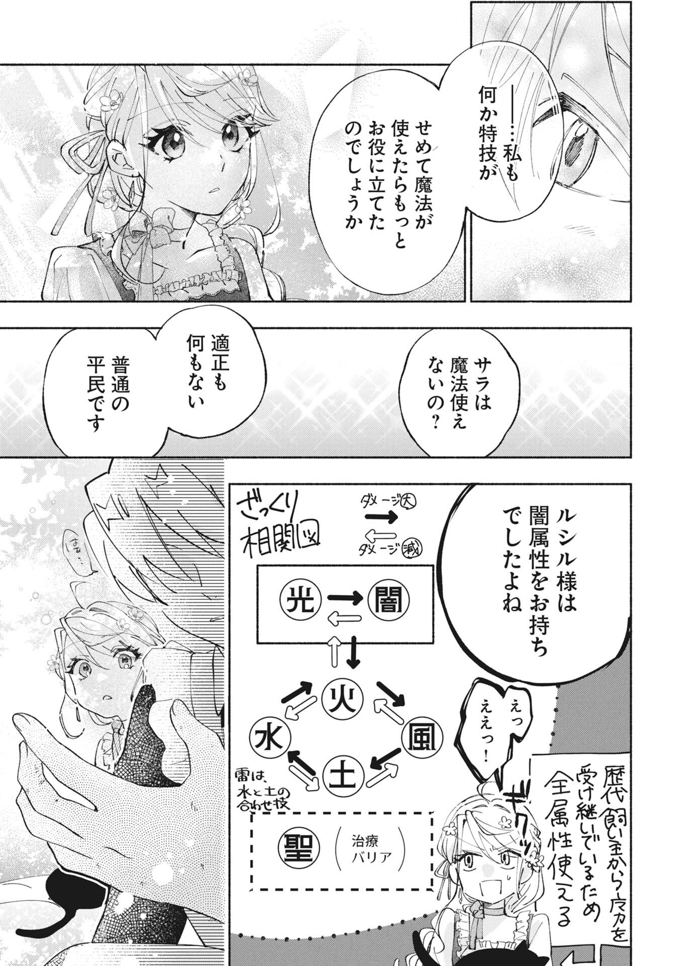 KONYAKUSHA SAMA NI WA UNMEI NO HEROINE GA ARAWAREMASU GA, ZANTEI KONYAKU LIFE WO MANKITSU SHIMASU! ~KIRAWARE AKUJO NO NEKO TENSEI TAN~ RAW Chapter 8.5 page 11 - nihonkuni.com