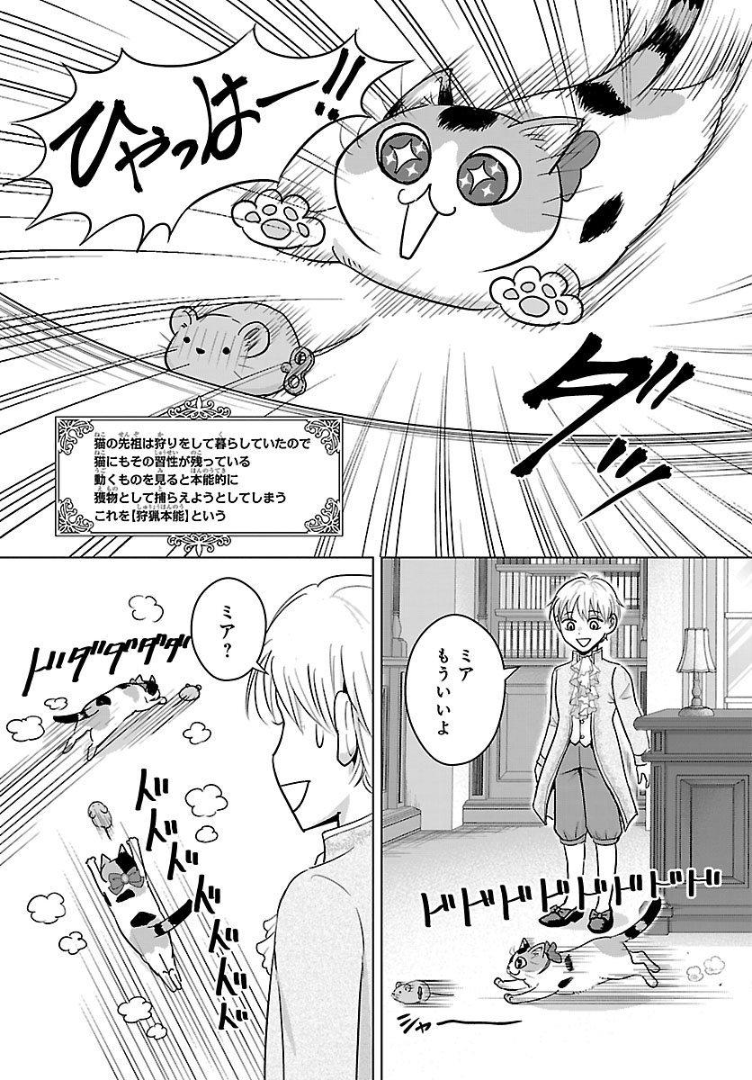 TENSEI SHITA MIKENEKO WA OUJI TO GYOKUZA NO YUME WO MIRU Chapter 9.2 - Page 4