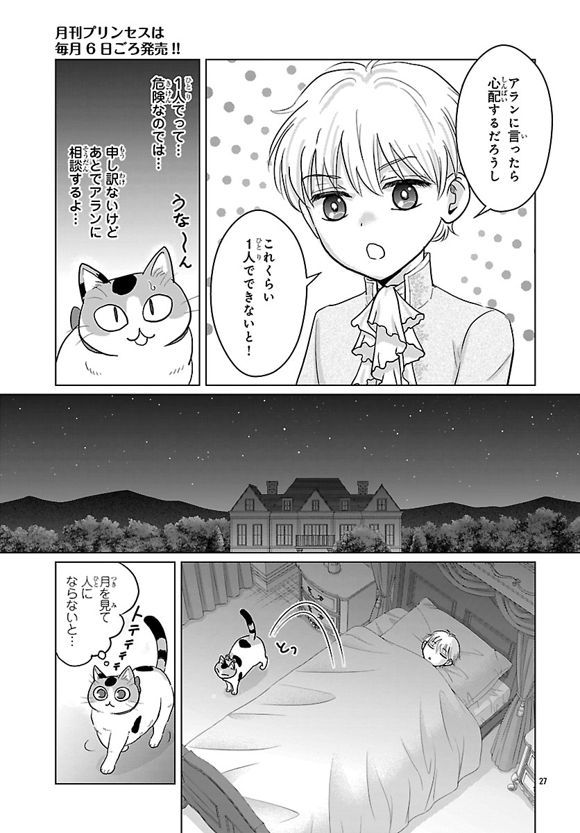 TENSEI SHITA MIKENEKO WA OUJI TO GYOKUZA NO YUME WO MIRU Chapter 9.2 - Page 13