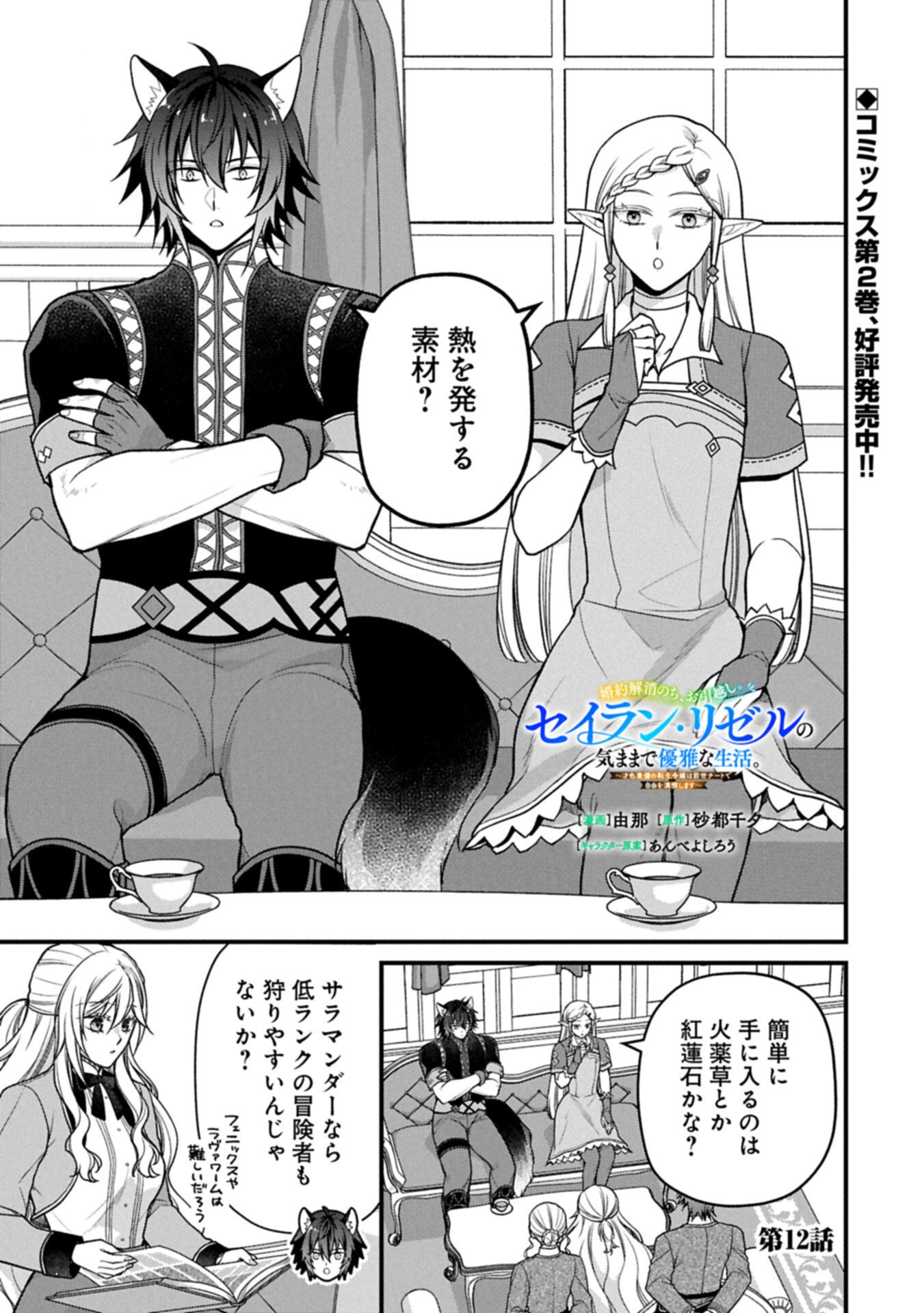 KONYAKU KAISHOU NOCHI, OHIKKOSHI. SEIRAN RIZERU NO KIMAMA DE YUUGA NA SEIKATSU. ~ SAISOKU KENBI NO TENSEI REIJOU WA ZENSEI CHIITO DE JIYUU WO MANKITSU SHIMASU ~ RAW Chapter 12.1 page 1 - nihonkuni.com