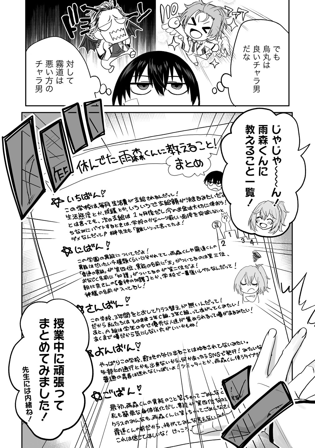 INOU GAKUEN NO SAIKYOU WA HEION NI HISOMU: KIKAKU-GAI NO KAIBUTSU, MUNOU WO ENJI GAKUEN WO KAGE KARA SHIHAI SURU Chapter 2 page 13 - nihonkuni.com