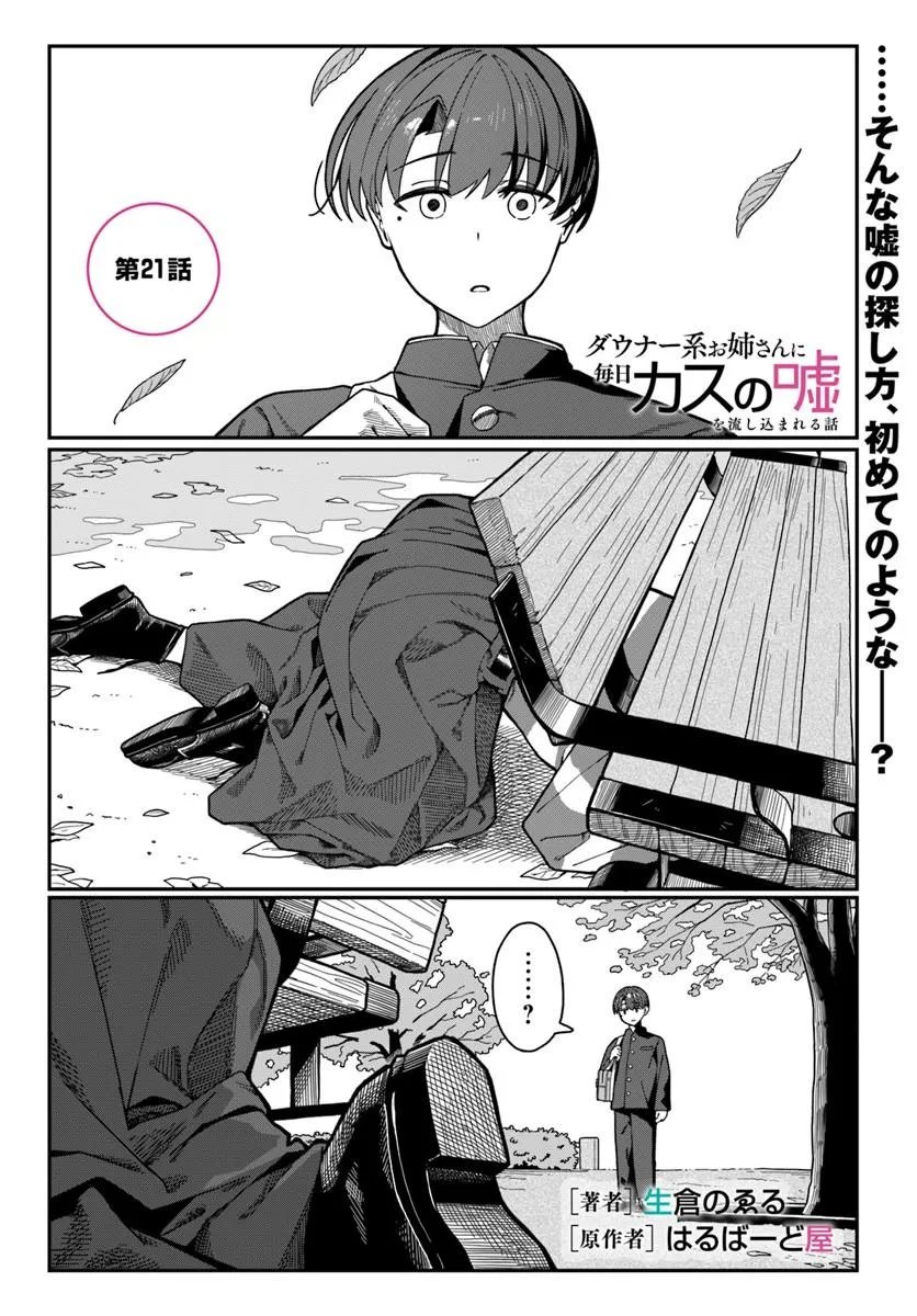 DAUNAKEI O NEESAN NI MAINICHI KASU NO USO WO NAGASHIKOMA RERU HANASHI Chapter 21 page 1 - nihonkuni.com